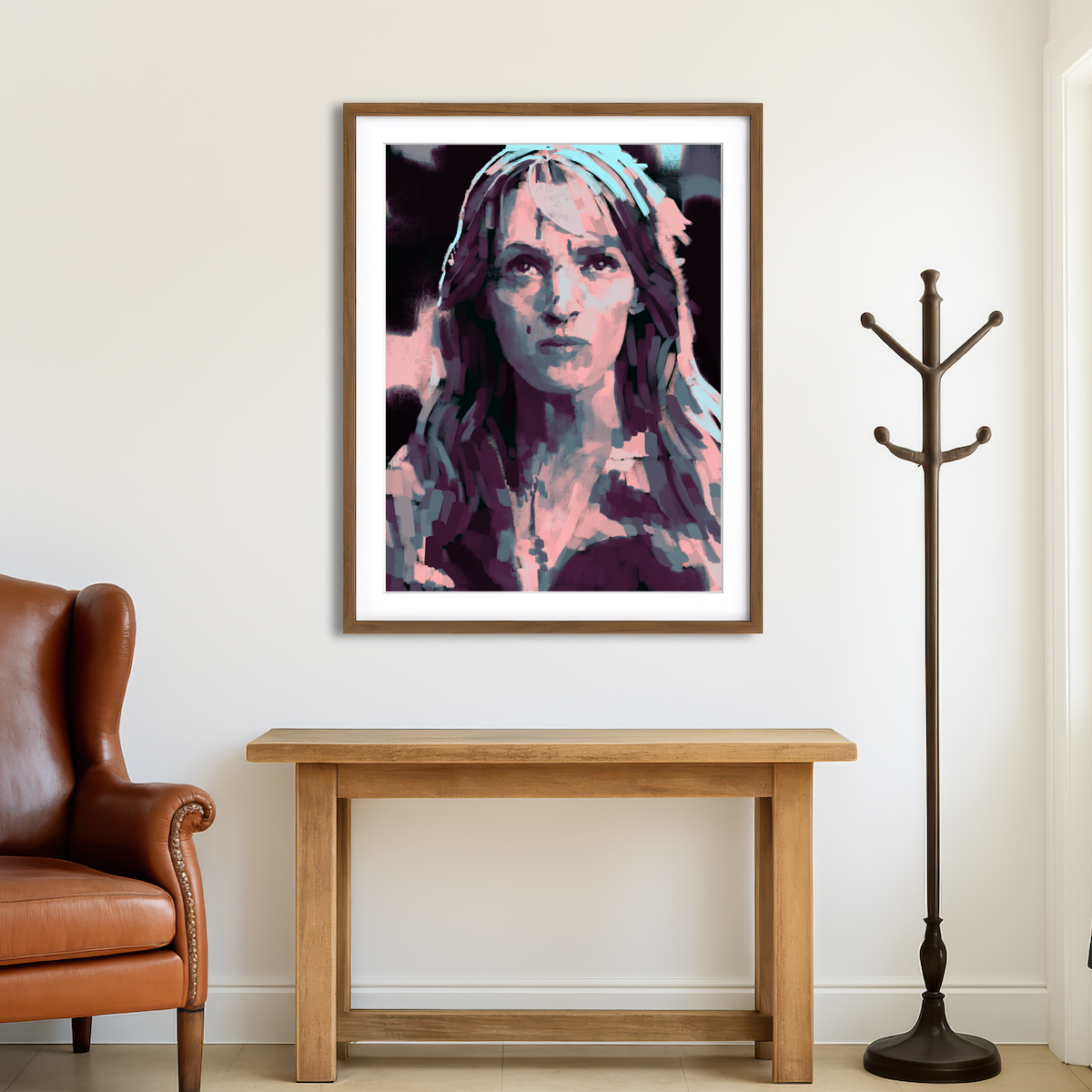 AUTO-MOCKUP ROOM | The Bride Wall Art