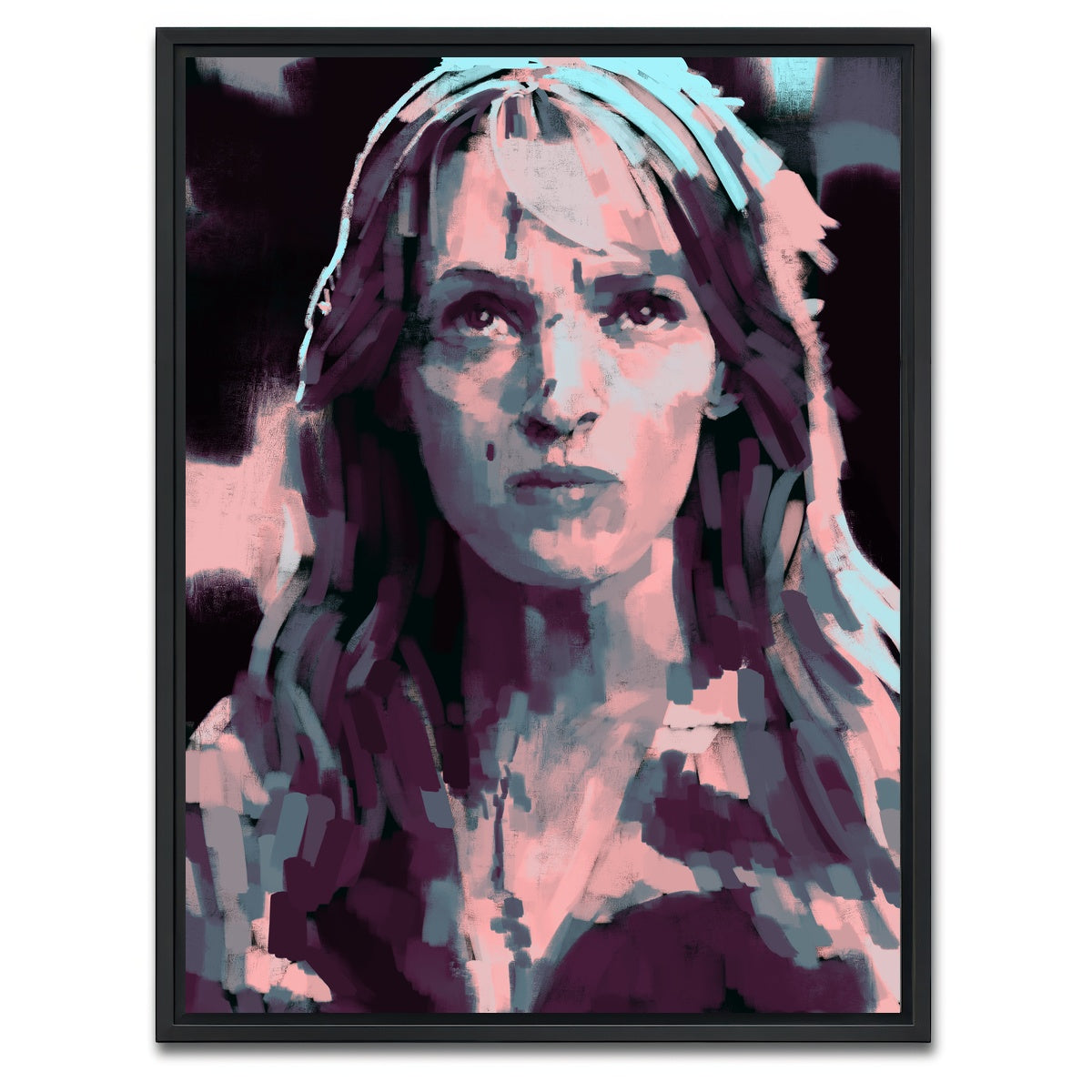 AUTO-MOCKUP WHITE | The Bride | 1 Piece | Black Framed Canvas | group=3x4