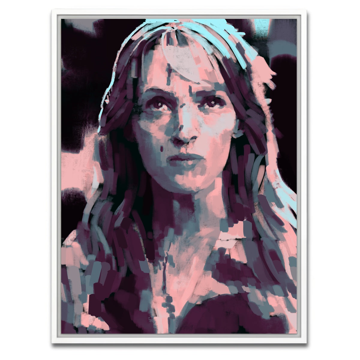 AUTO-MOCKUP WHITE | The Bride | 1 Piece | White Framed Canvas | group=3x4