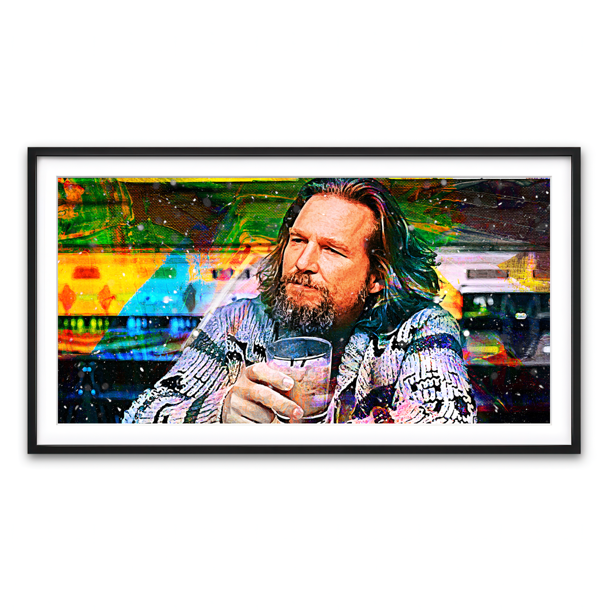 Framed Print 2x1 Black