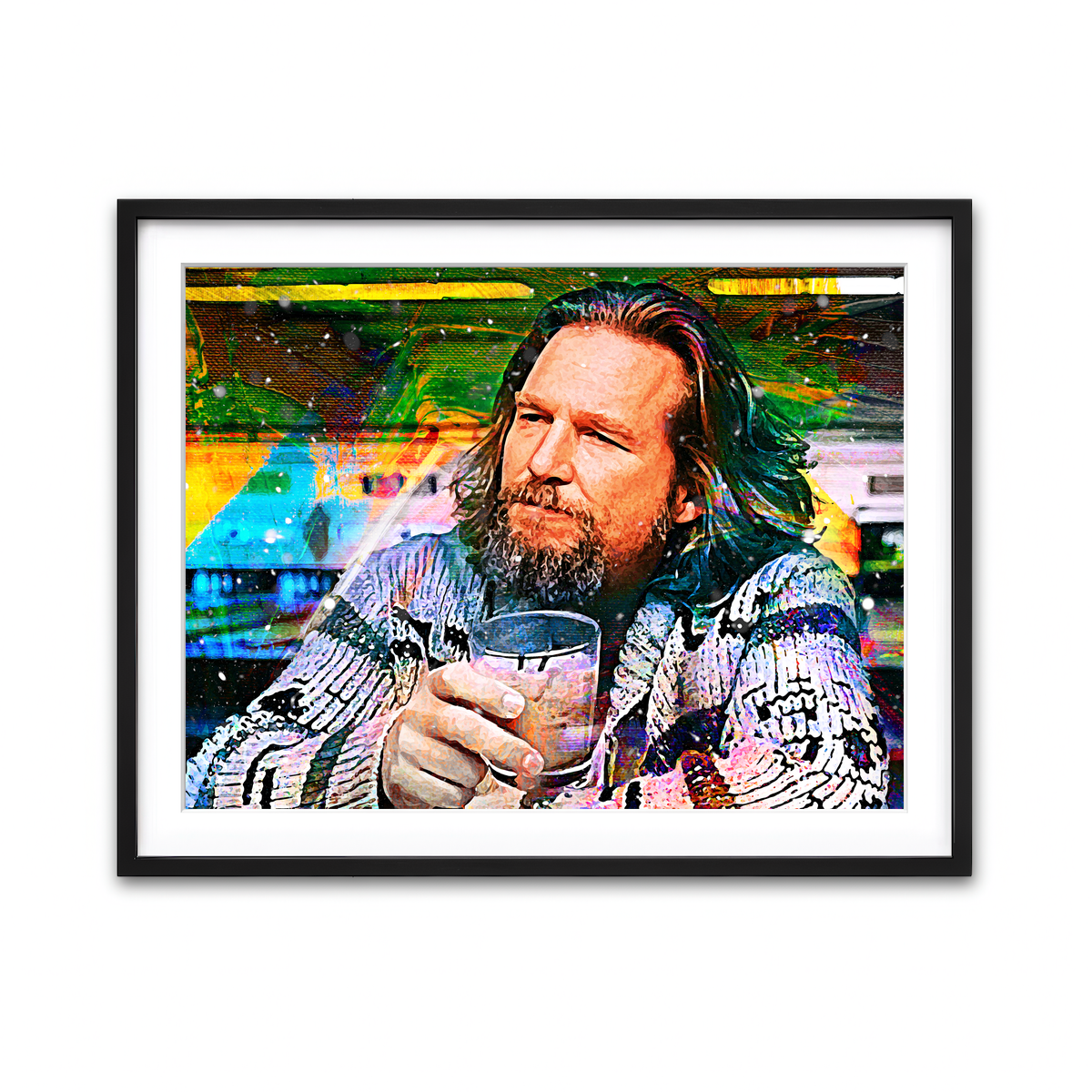 Framed Print 4x3 Black