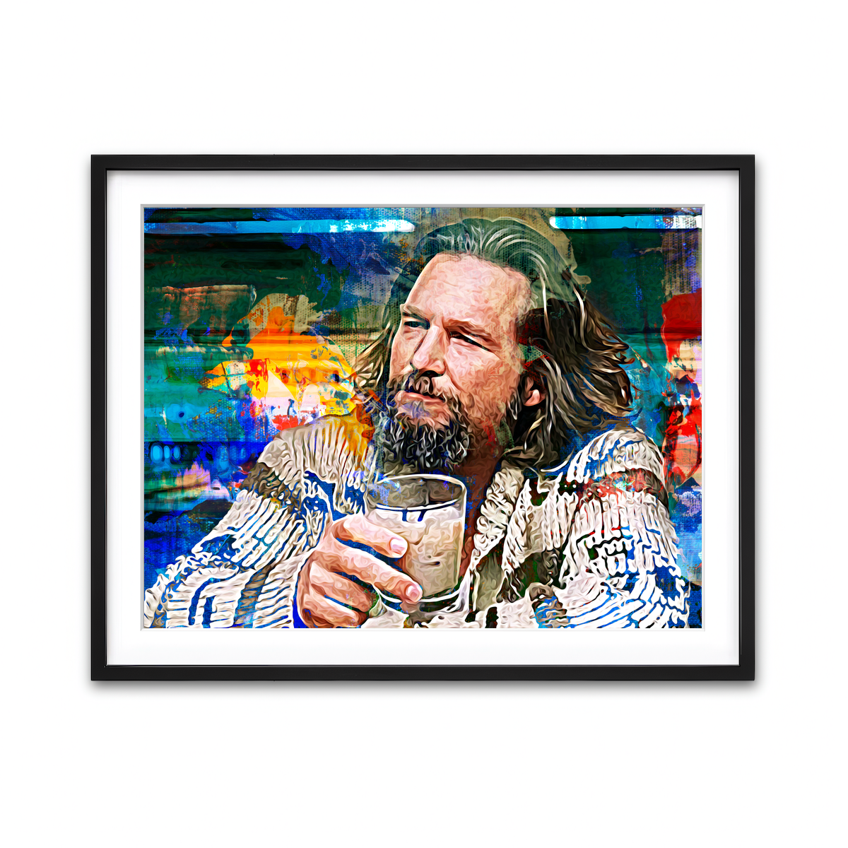 Framed Print 4x3 Black