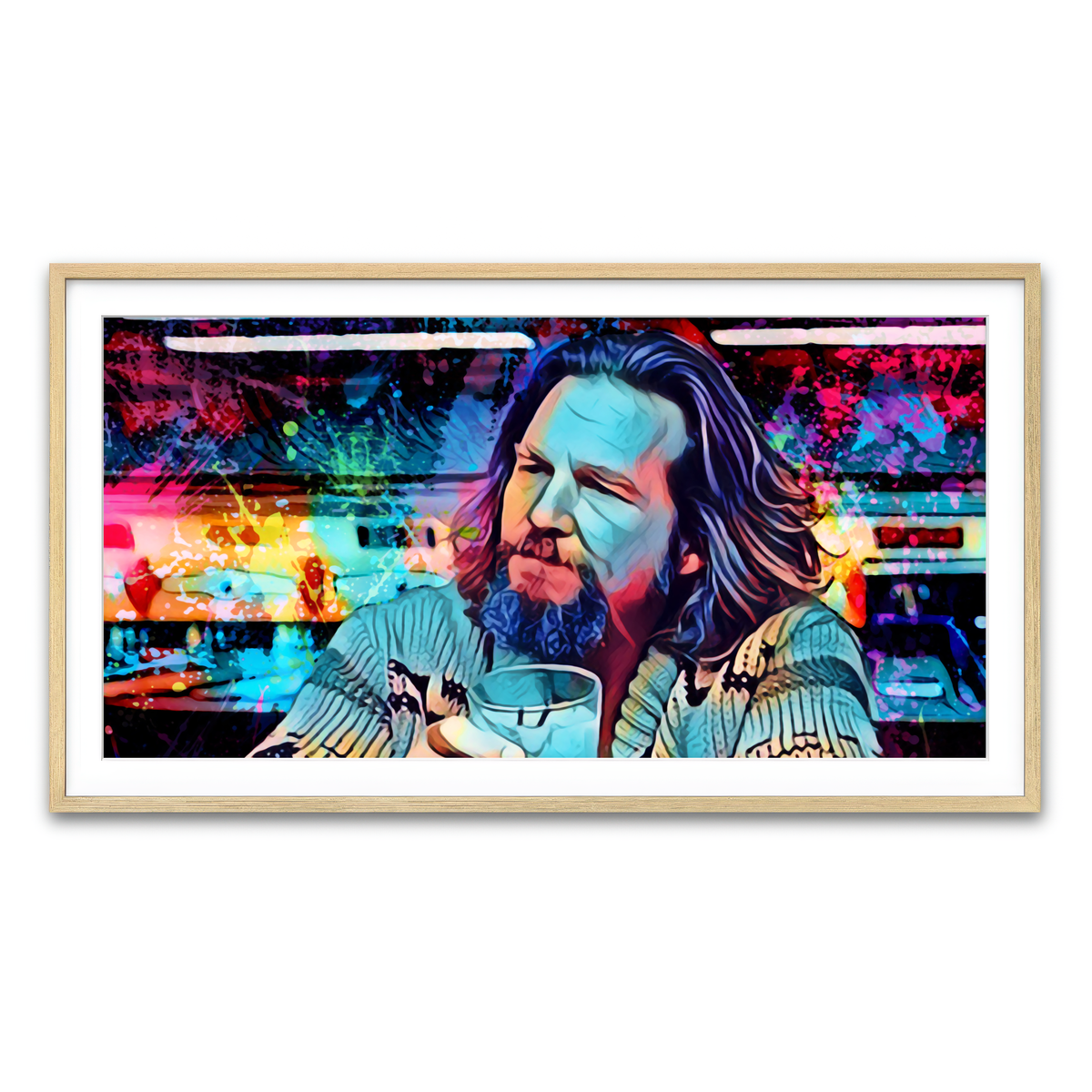 Framed Print 2x1 Natural