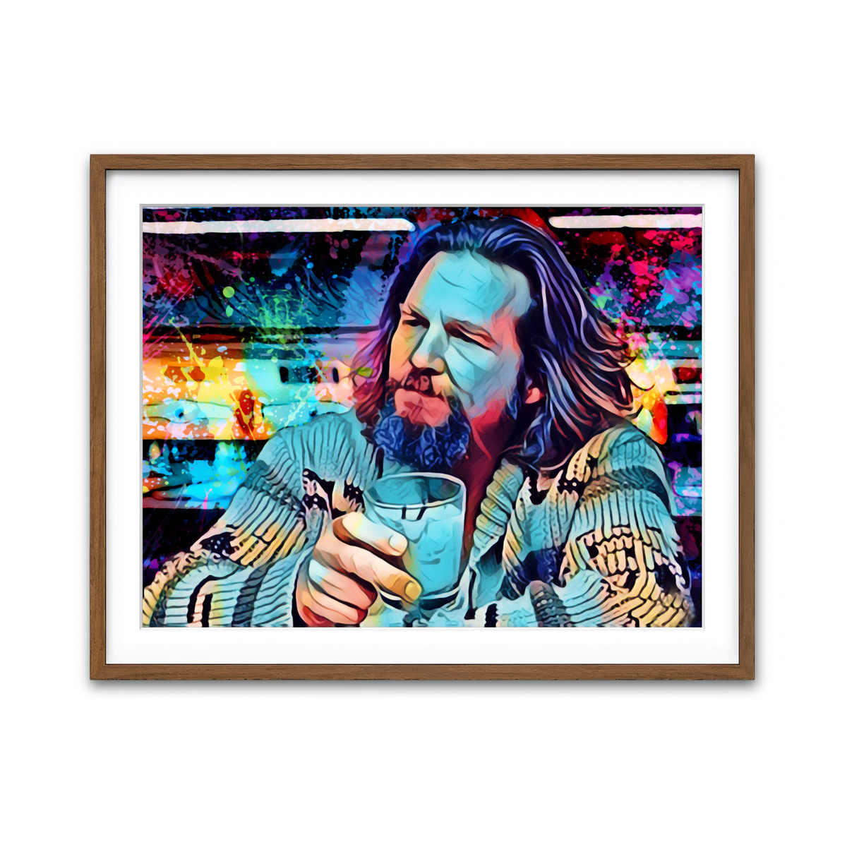 Framed Print 4x3 Walnut