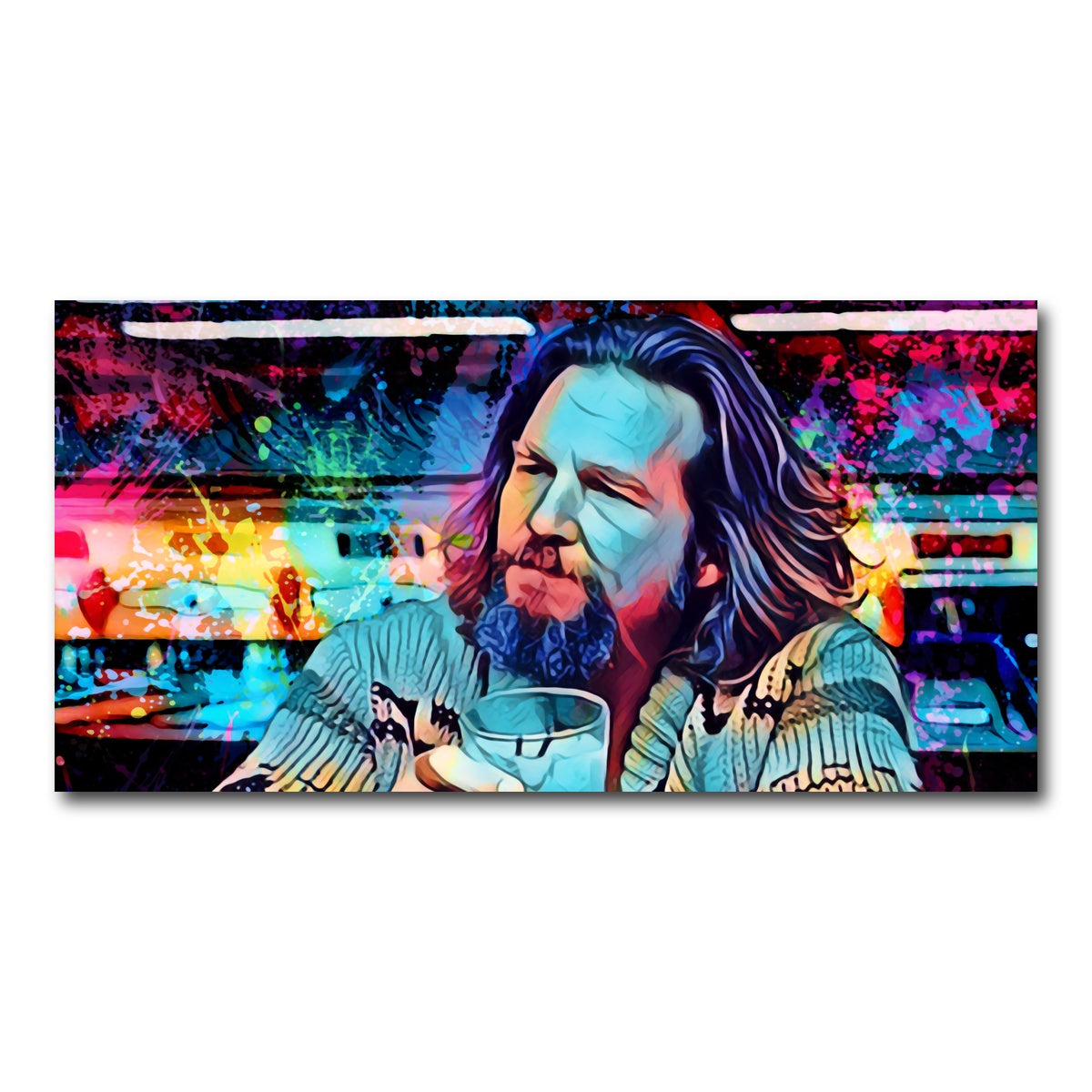 AUTO-MOCKUP WHITE | The Dude | 1 Piece | Gallery Wrapped | group=2x1