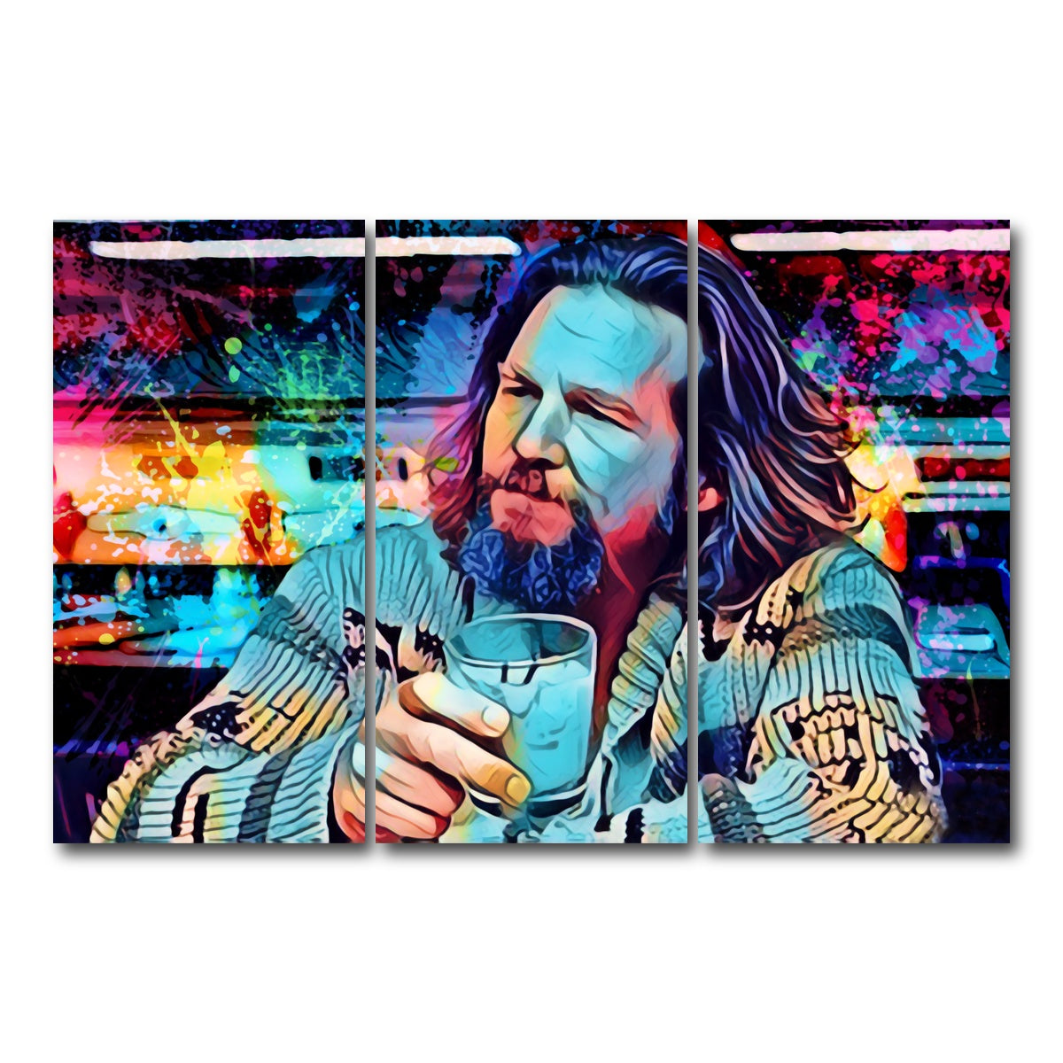 AUTO-MOCKUP WHITE | The Dude | 3 Piece | Gallery Wrapped | group=12x24