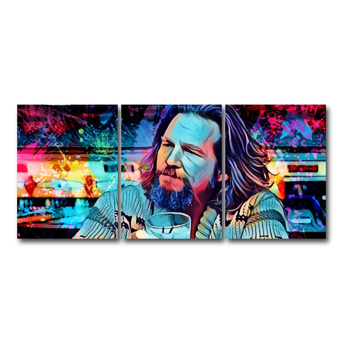 AUTO-MOCKUP WHITE | The Dude | 3 Piece | Gallery Wrapped | group=18x24