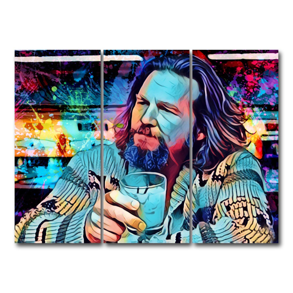 AUTO-MOCKUP WHITE | The Dude | 3 Piece | Gallery Wrapped | group=8x18