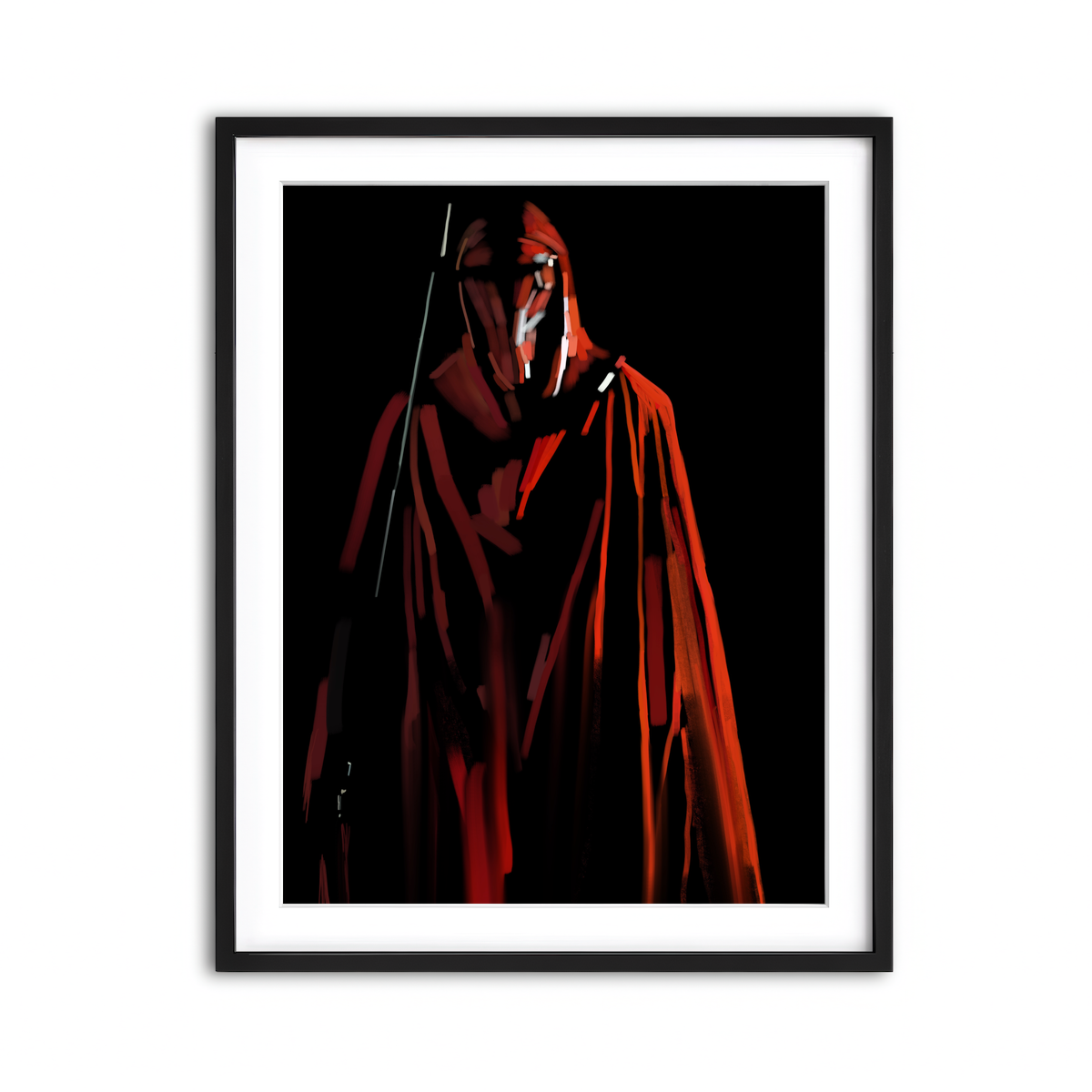 Framed Print 3x4 Black