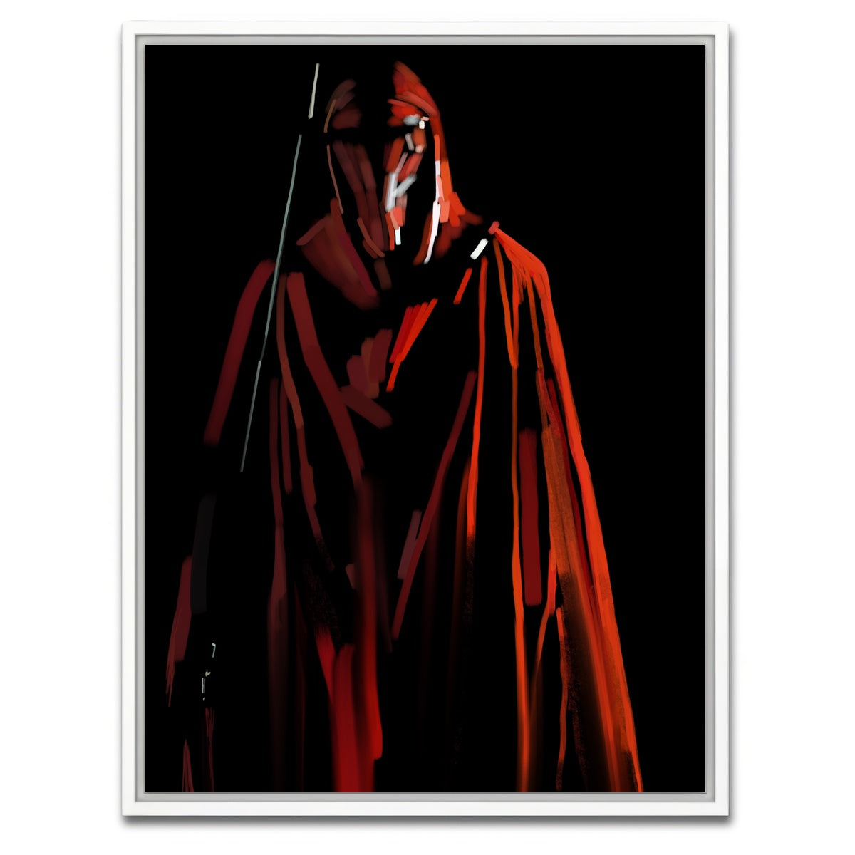 AUTO-MOCKUP WHITE | The Emperor's Guard | 1 Piece | White Framed Canvas | group=3x4