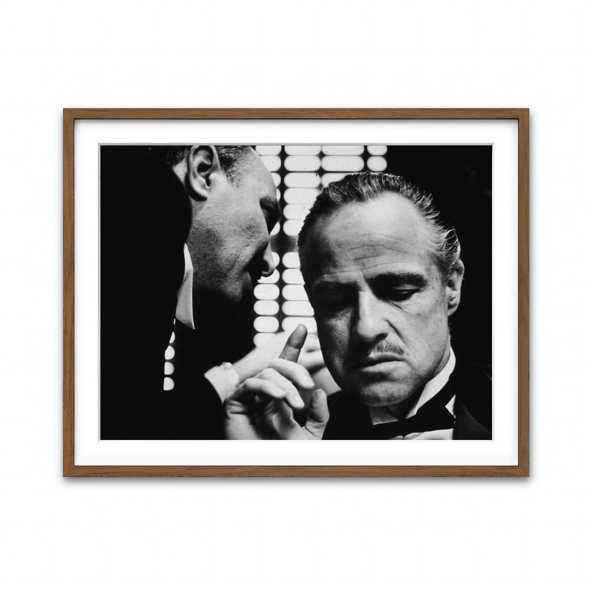 Framed Print 4x3 Walnut