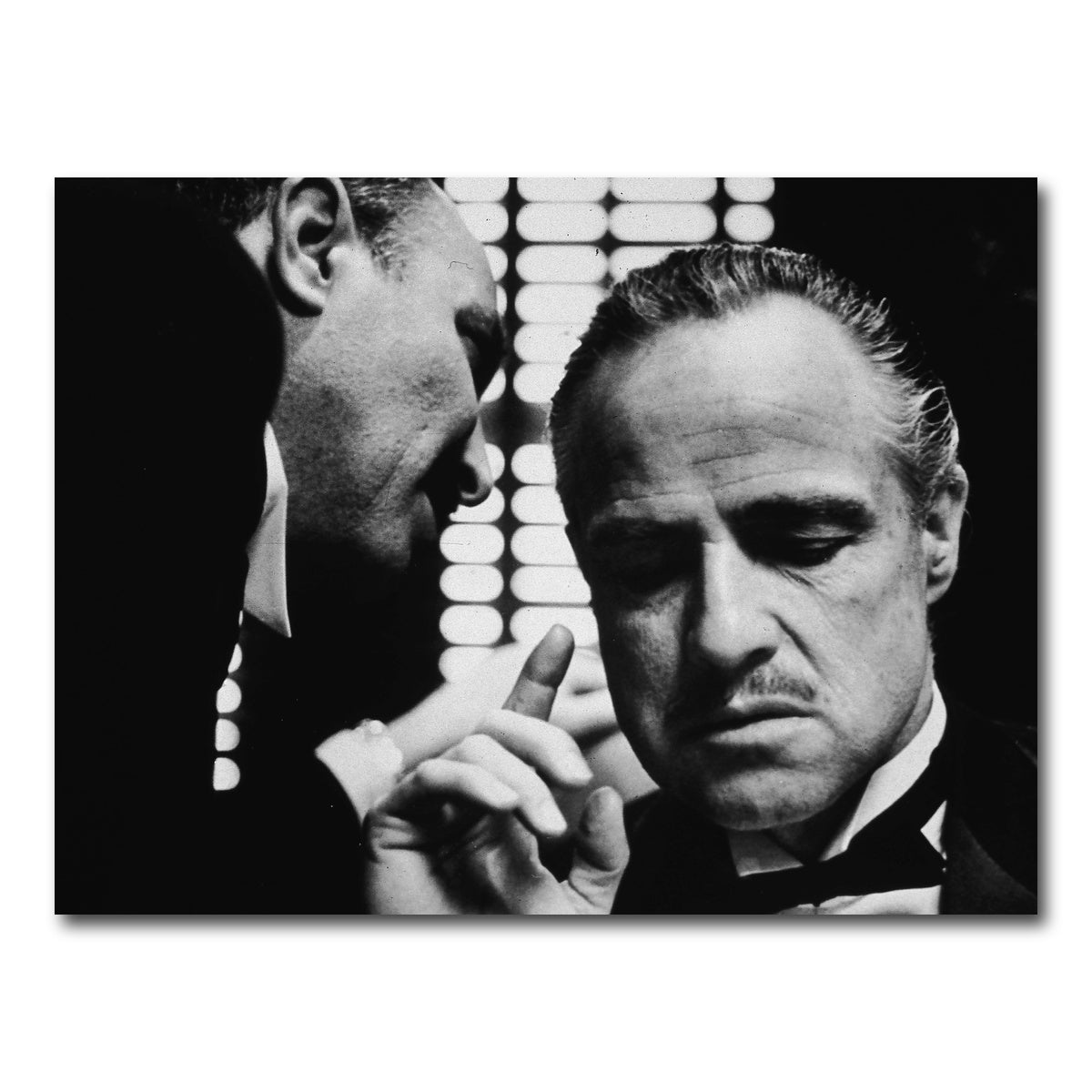 AUTO-MOCKUP WHITE | The Godfather Brando | 1 Piece | Gallery Wrap Canvas | group=4x3