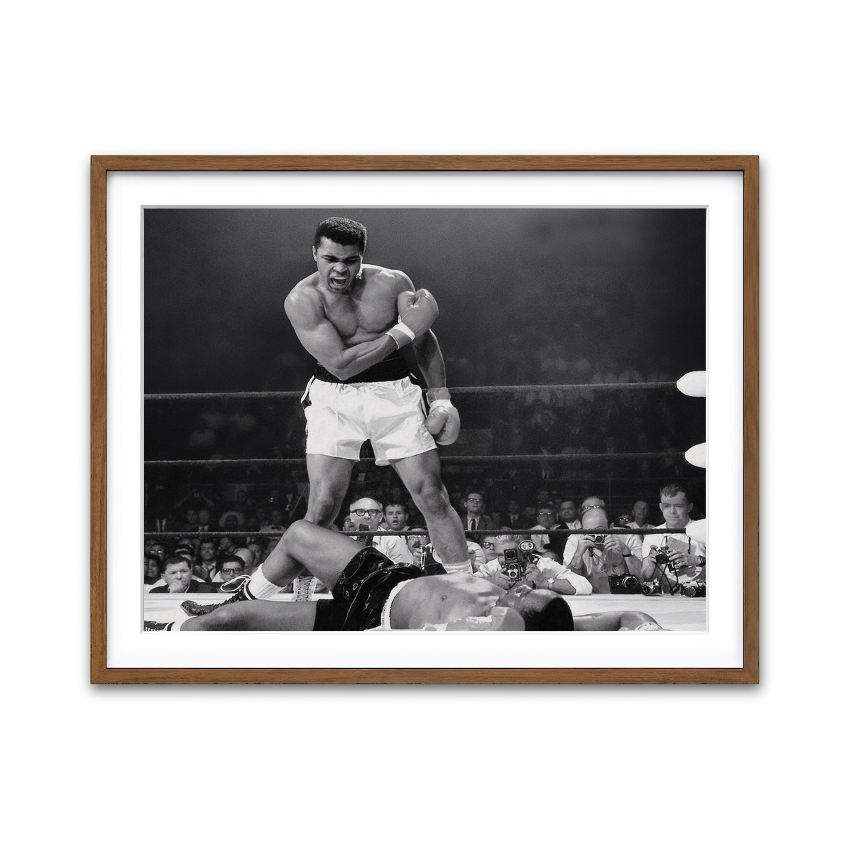 Framed Print 4x3 Walnut