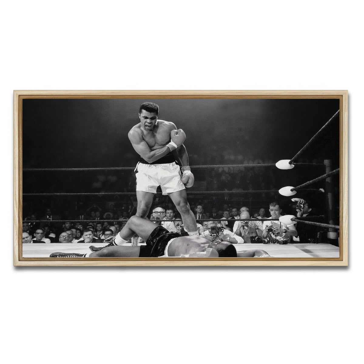 AUTO-MOCKUP WHITE | The Greatest | 1 Piece | Natural Framed Canvas | group=2x1