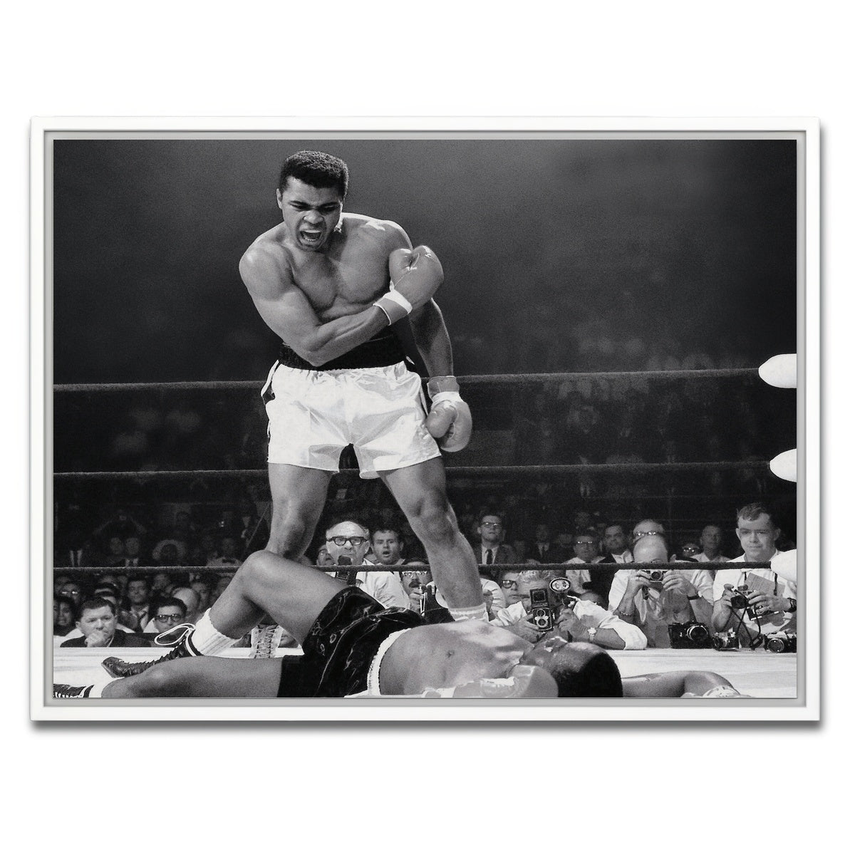 AUTO-MOCKUP WHITE | The Greatest | 1 Piece | White Framed Canvas | group=4x3