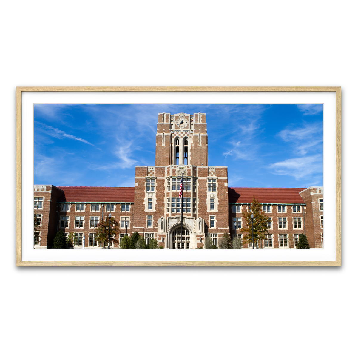 Framed Print 2x1 Natural