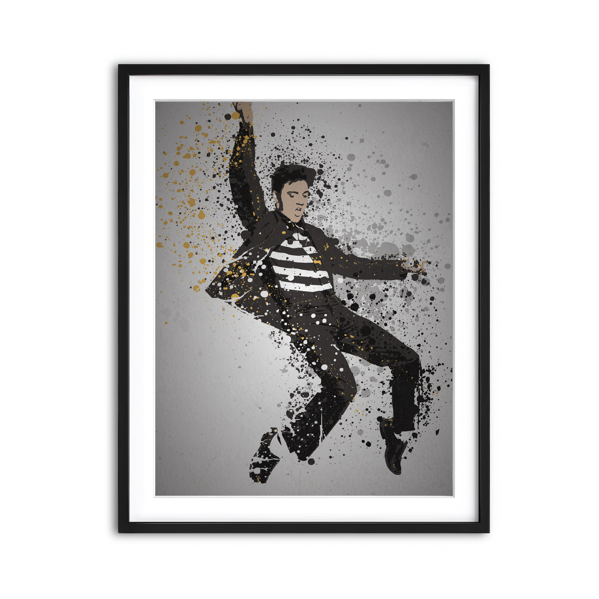 Framed Print 3x4 Black