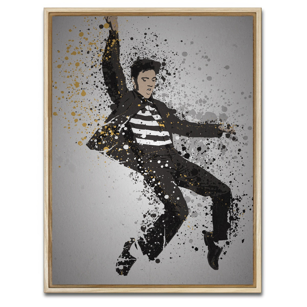 AUTO-MOCKUP WHITE | The King | 1 Piece | Natural Framed Canvas | group=3x4