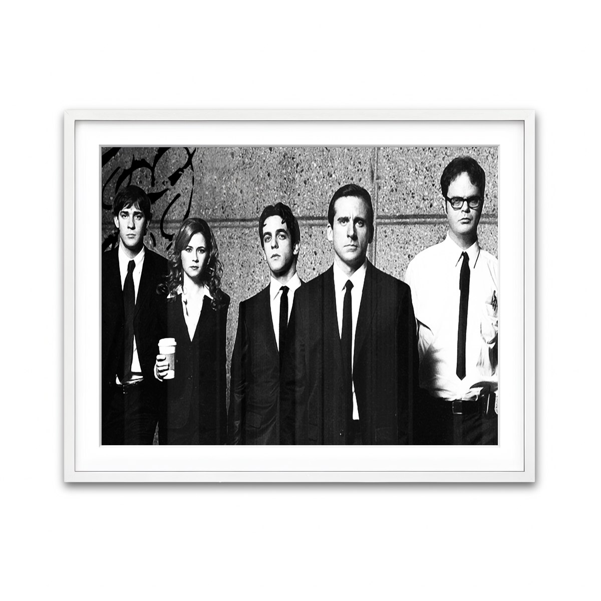 Framed Print 4x3 White