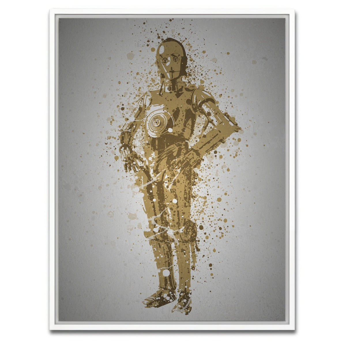 AUTO-MOCKUP WHITE | The Professor | 1 Piece | White Framed Canvas | group=3x4