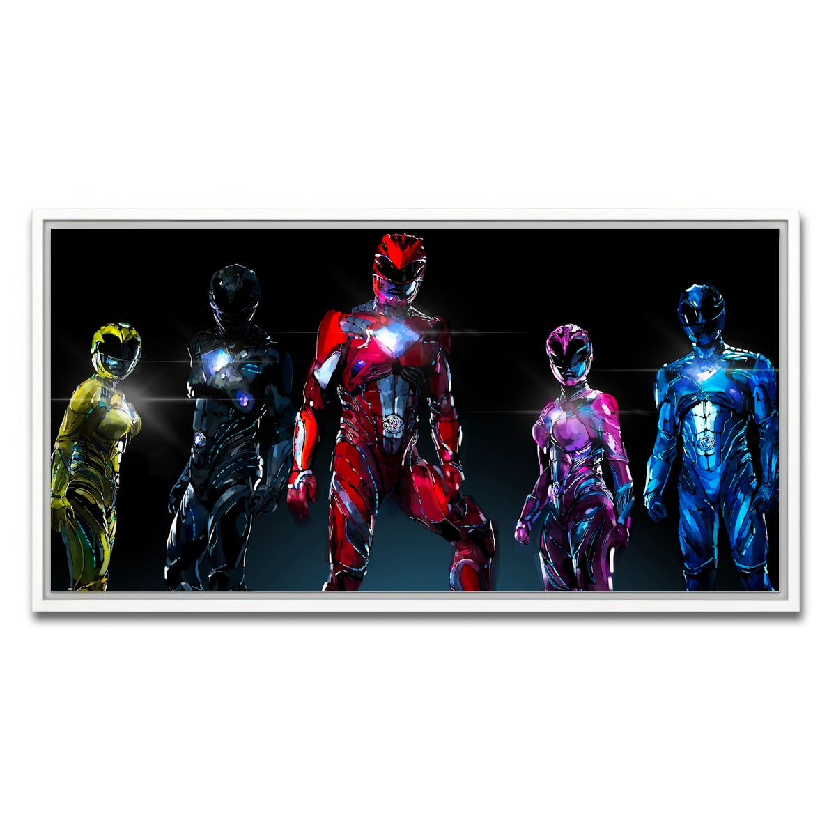 AUTO-MOCKUP WHITE | The Rangers | 1 Piece | White Framed Canvas | group=2x1