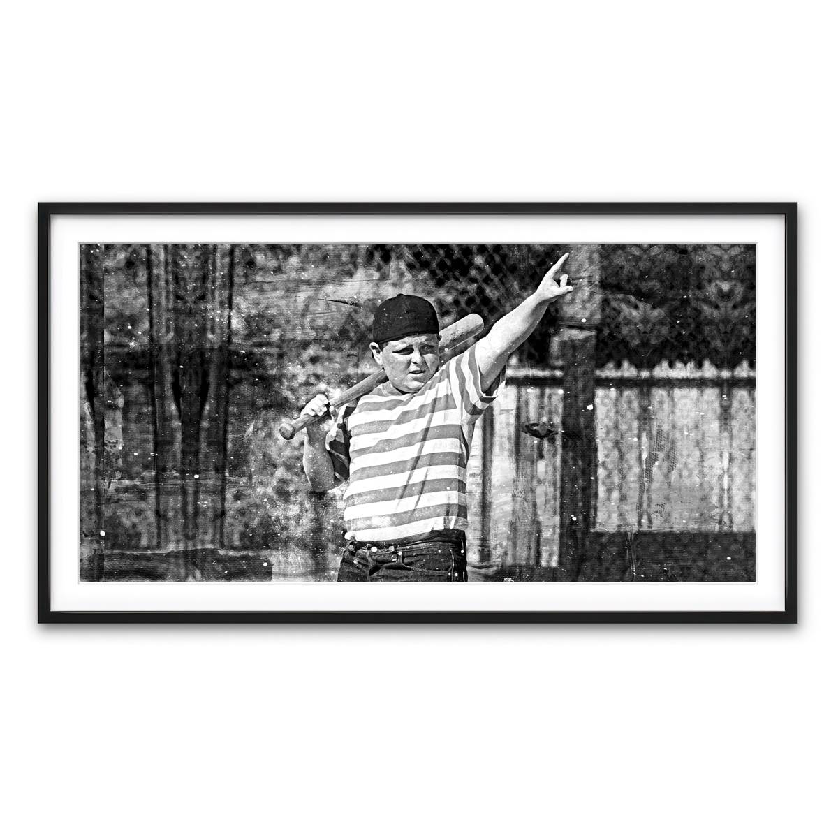 Framed Print 2x1 Black