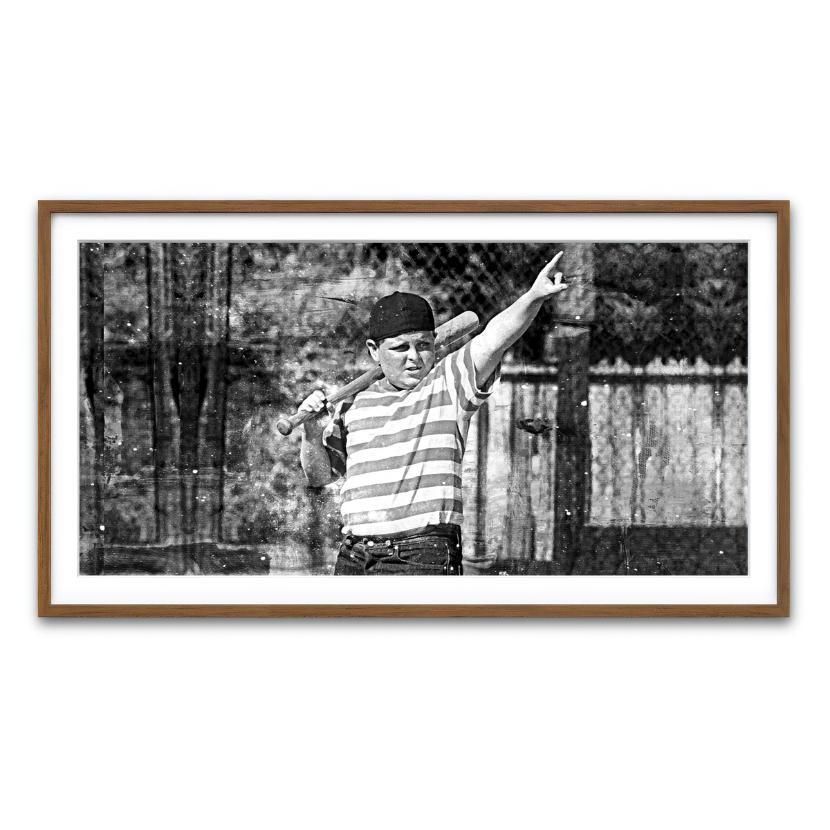 Framed Print 2x1 Walnut