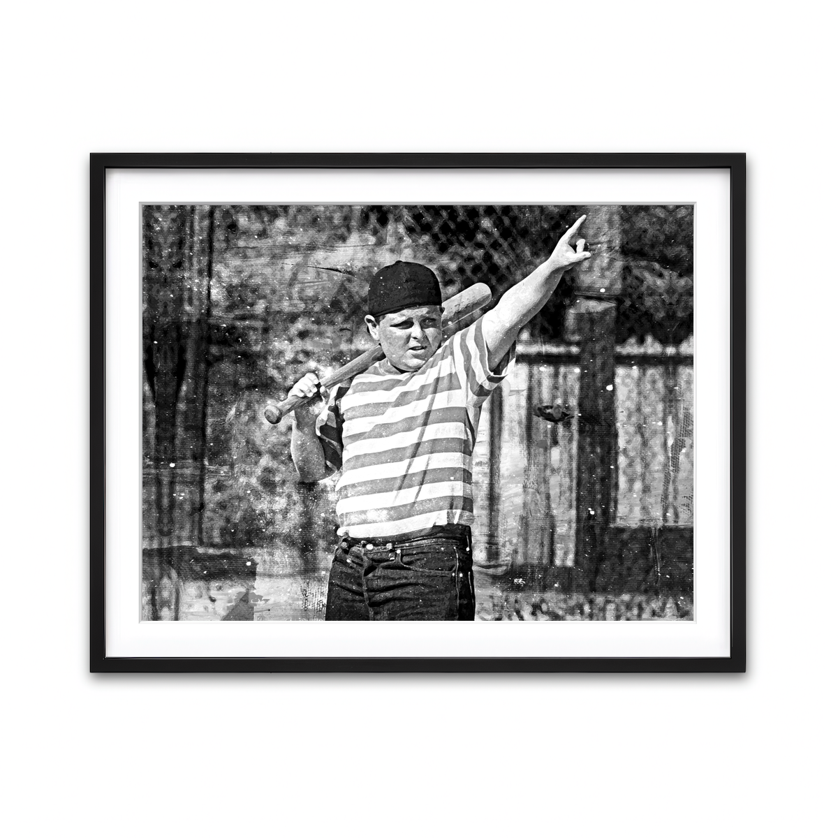 Framed Print 4x3 Black