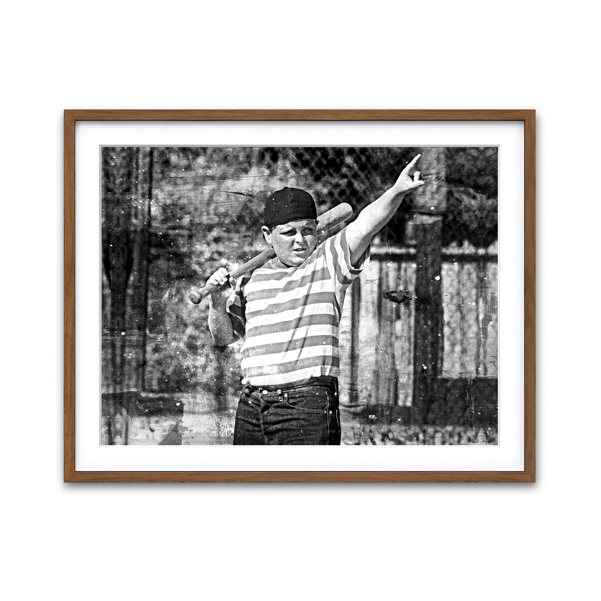 Framed Print 4x3 Walnut