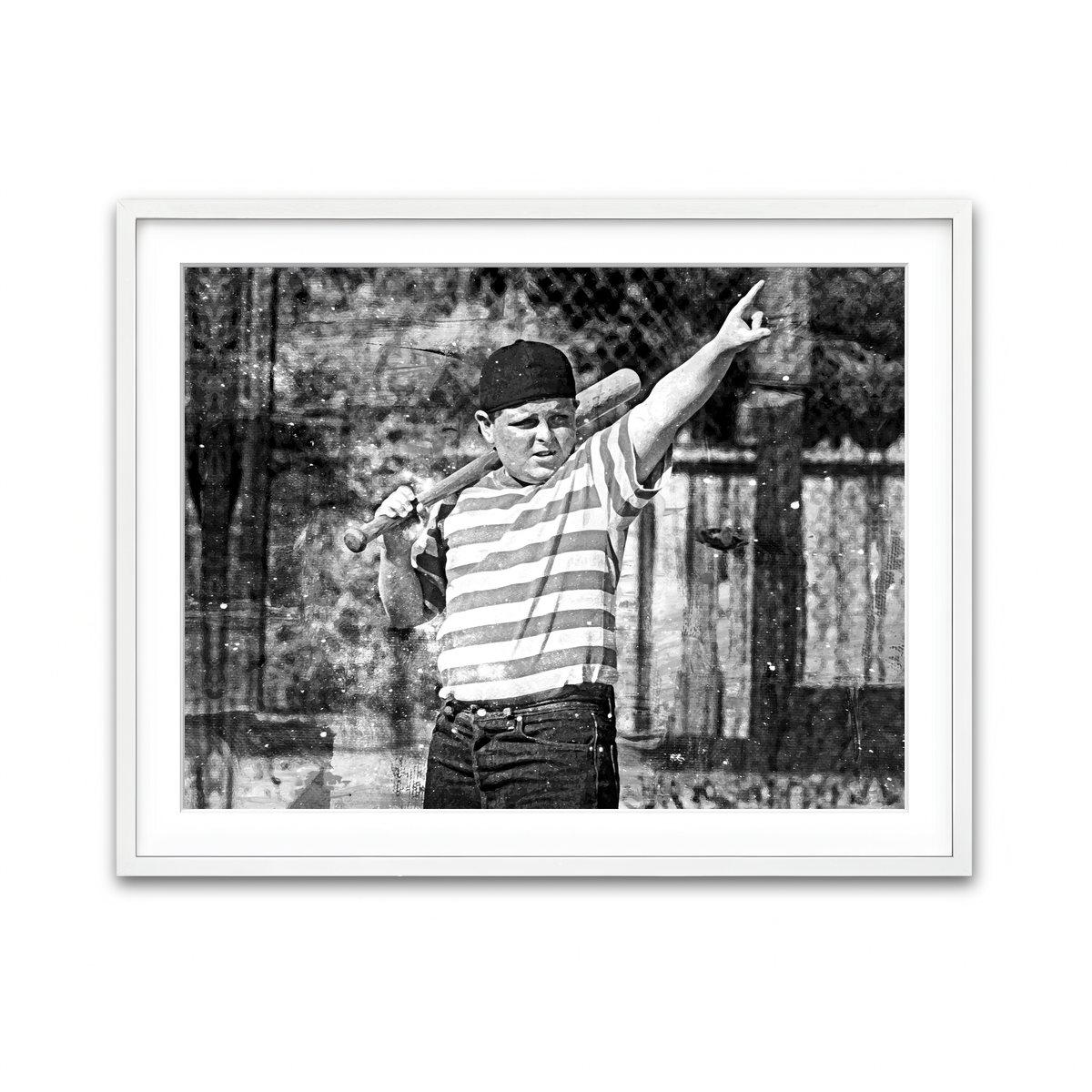 Framed Print 4x3 White