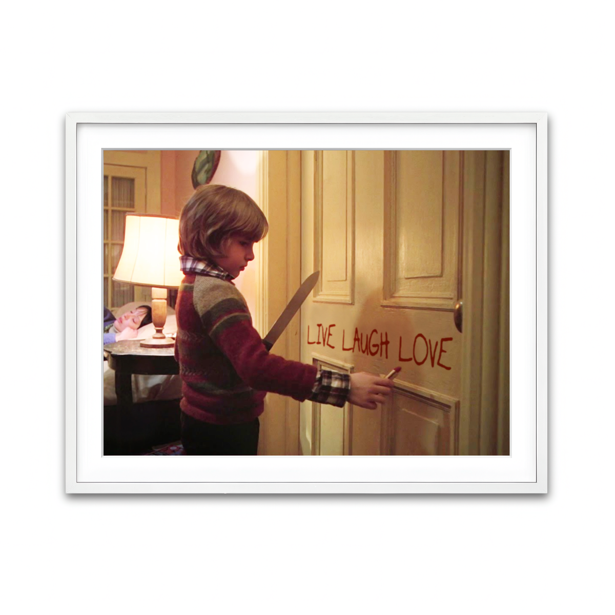 Framed Print 4x3 White