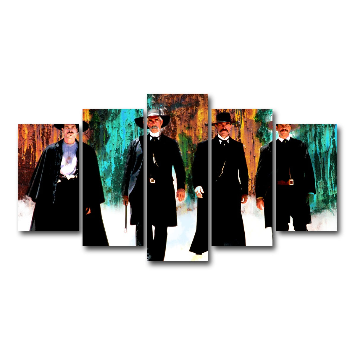 AUTO-MOCKUP WHITE | Tombstone Modern | 5 Piece | Gallery Wrap Canvas | group=5_normal