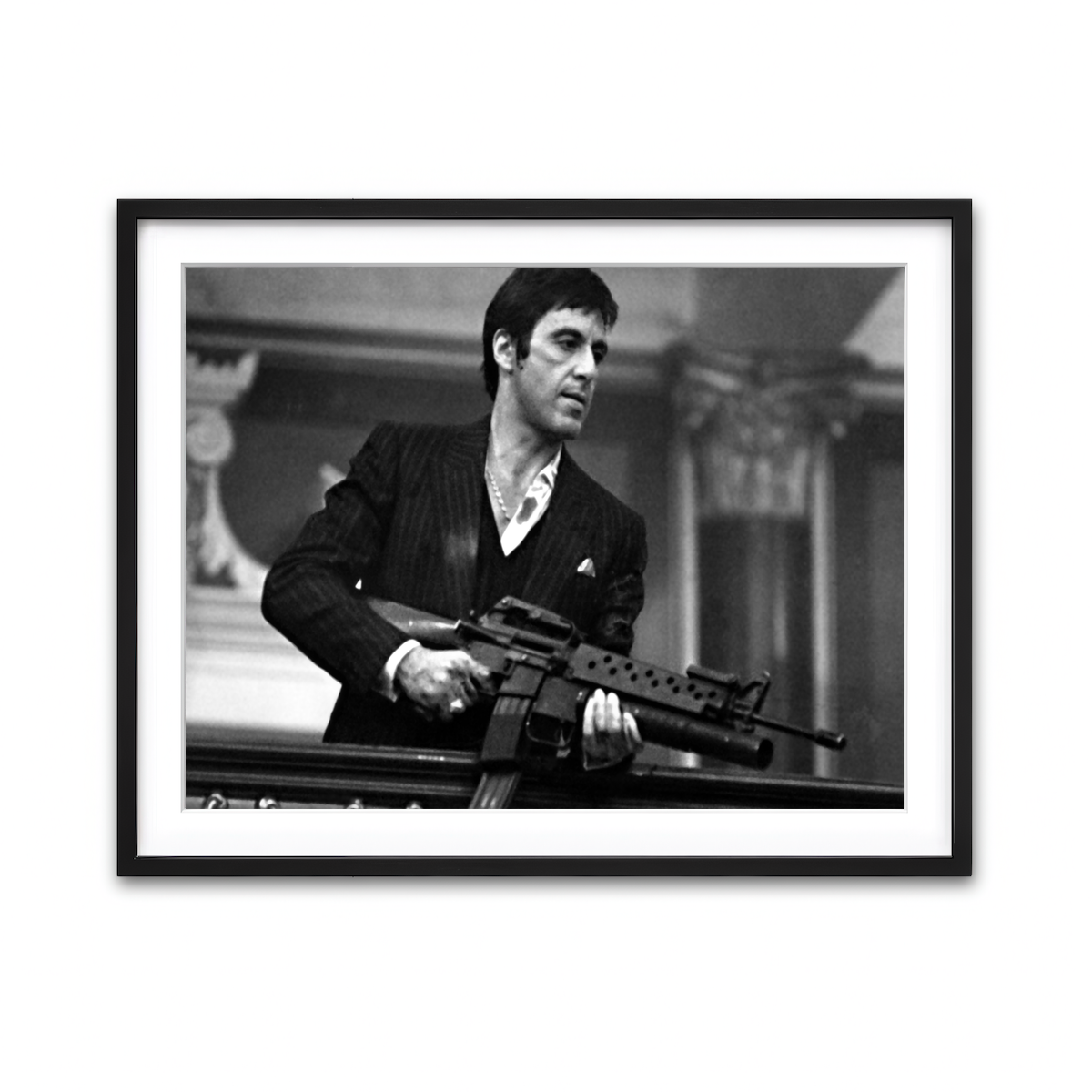 Framed Print 4x3 Black