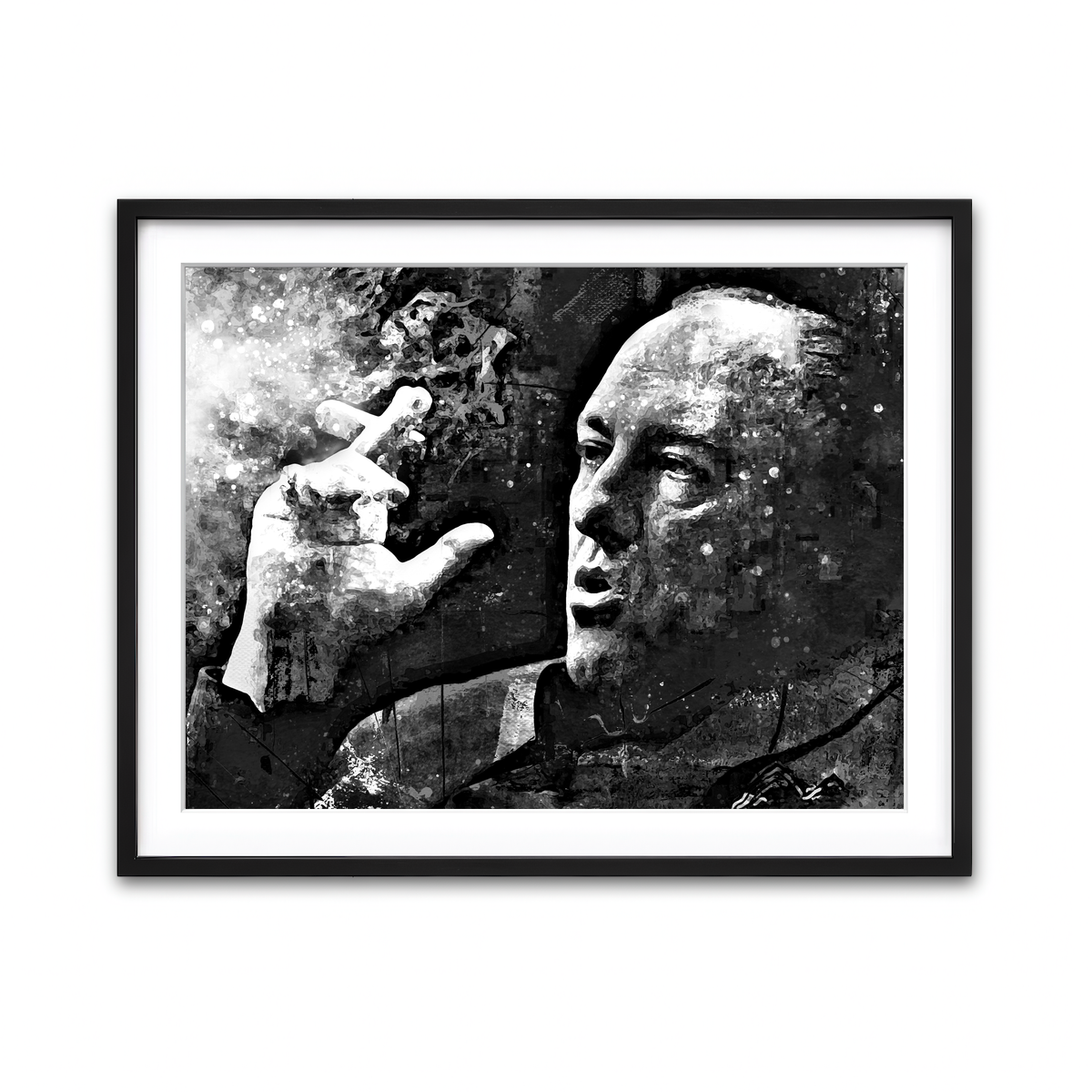 Framed Print 4x3 Black