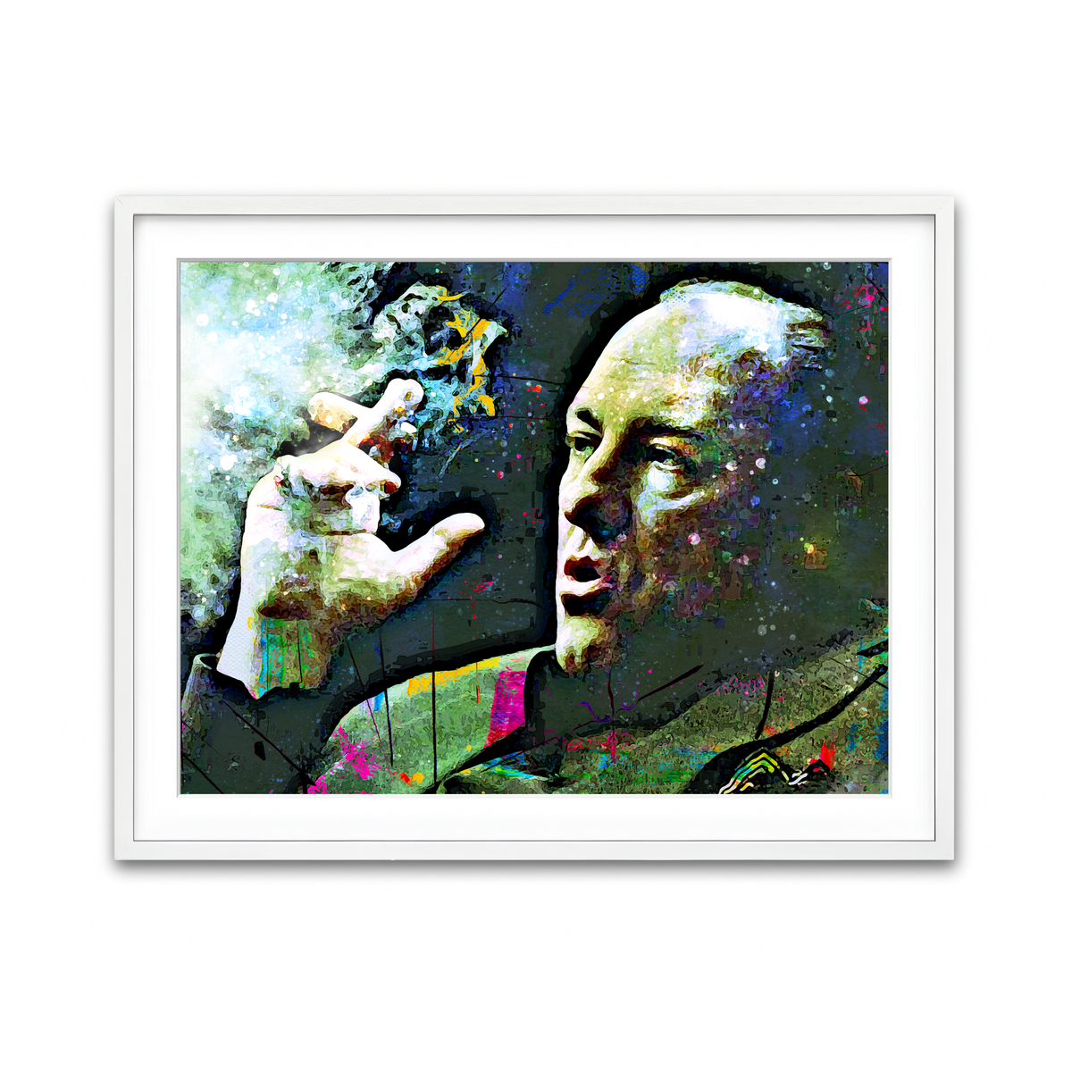 Framed Print 4x3 White