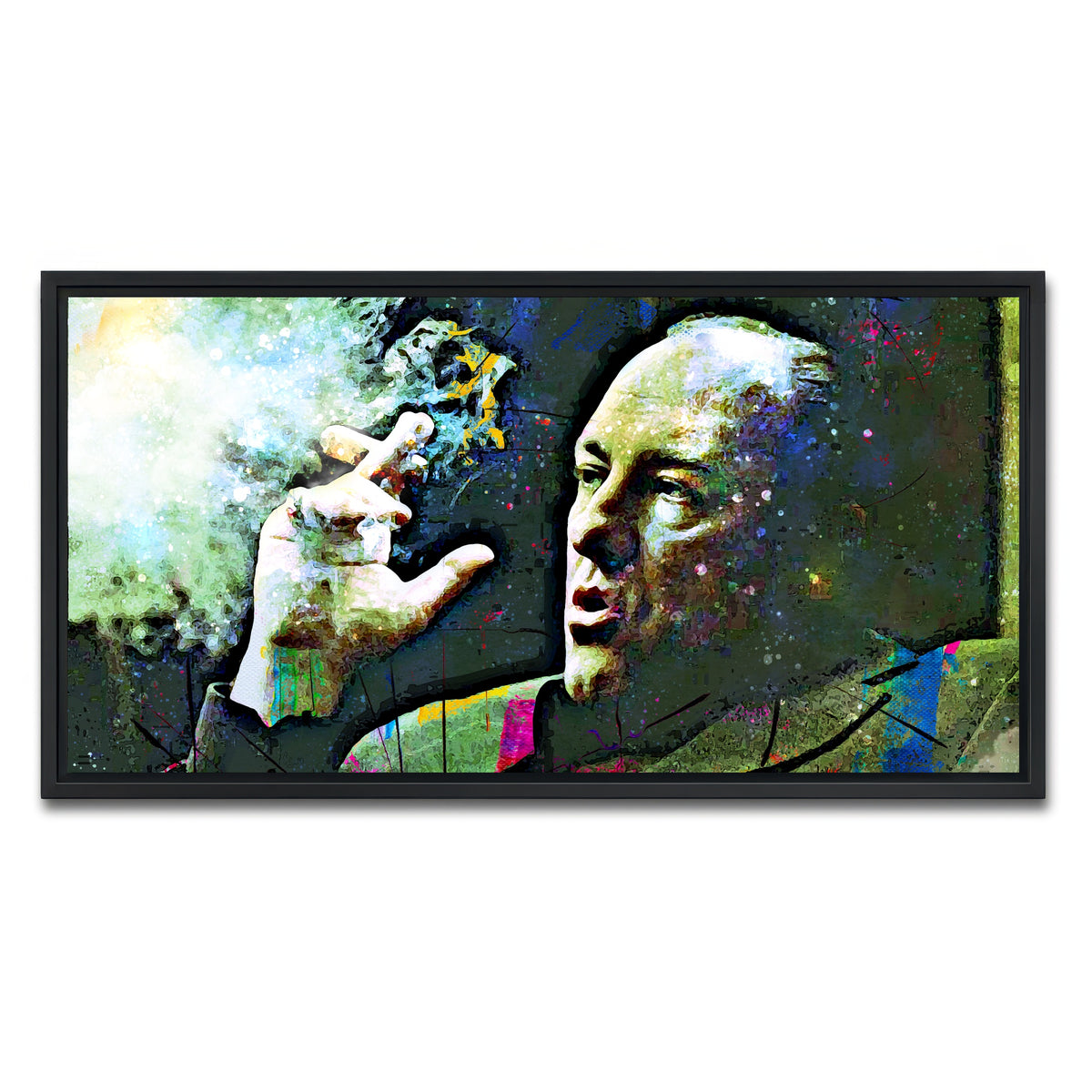 AUTO-MOCKUP WHITE | Tony Soprano | 1 Piece | Black Frame | group=2x1