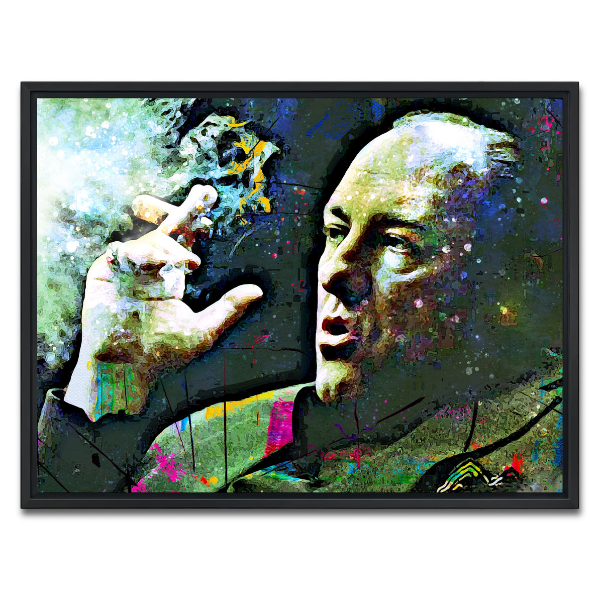 AUTO-MOCKUP WHITE | Tony Soprano | 1 Piece | Black Frame | group=4x3
