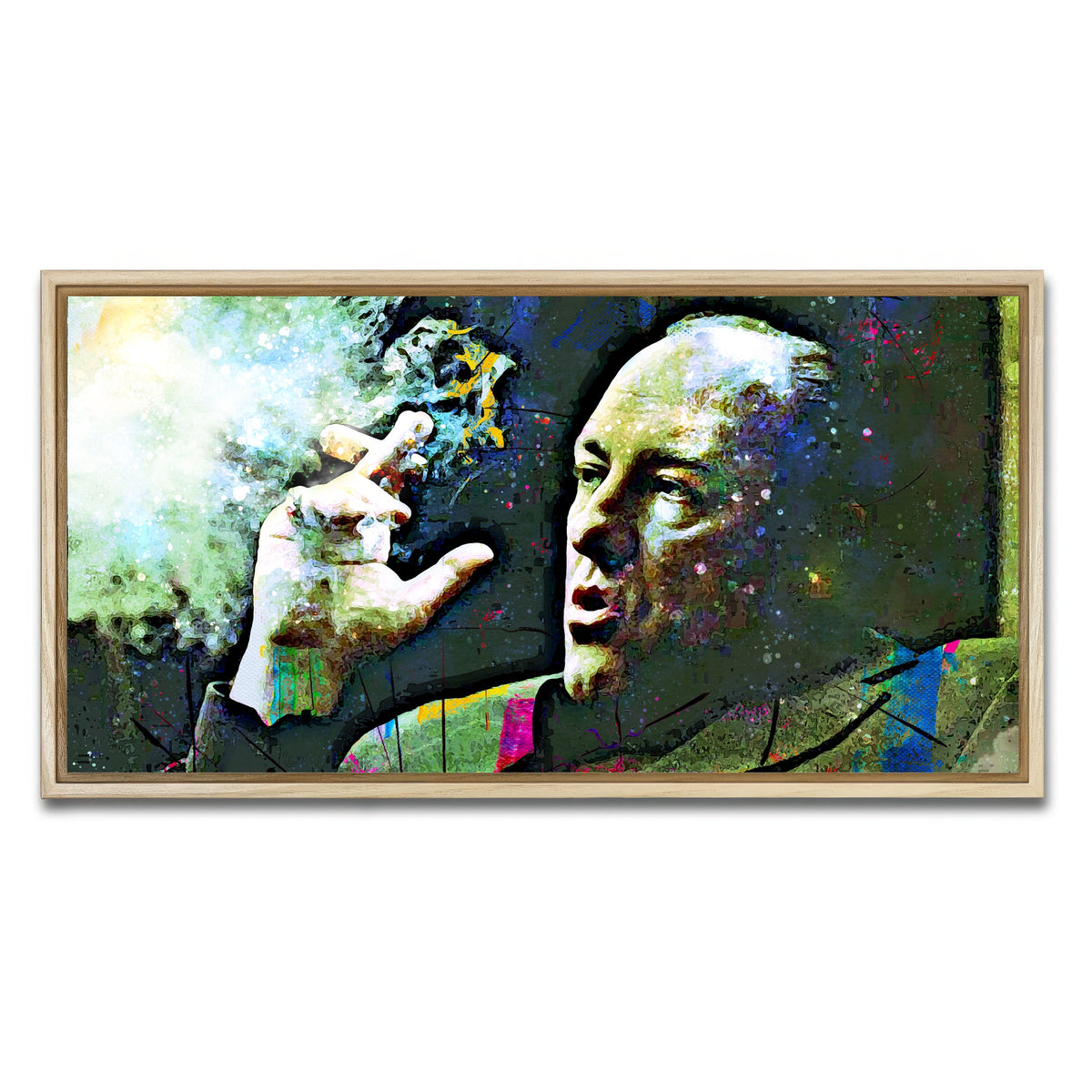 AUTO-MOCKUP WHITE | Tony Soprano | 1 Piece | Natural Frame | group=2x1