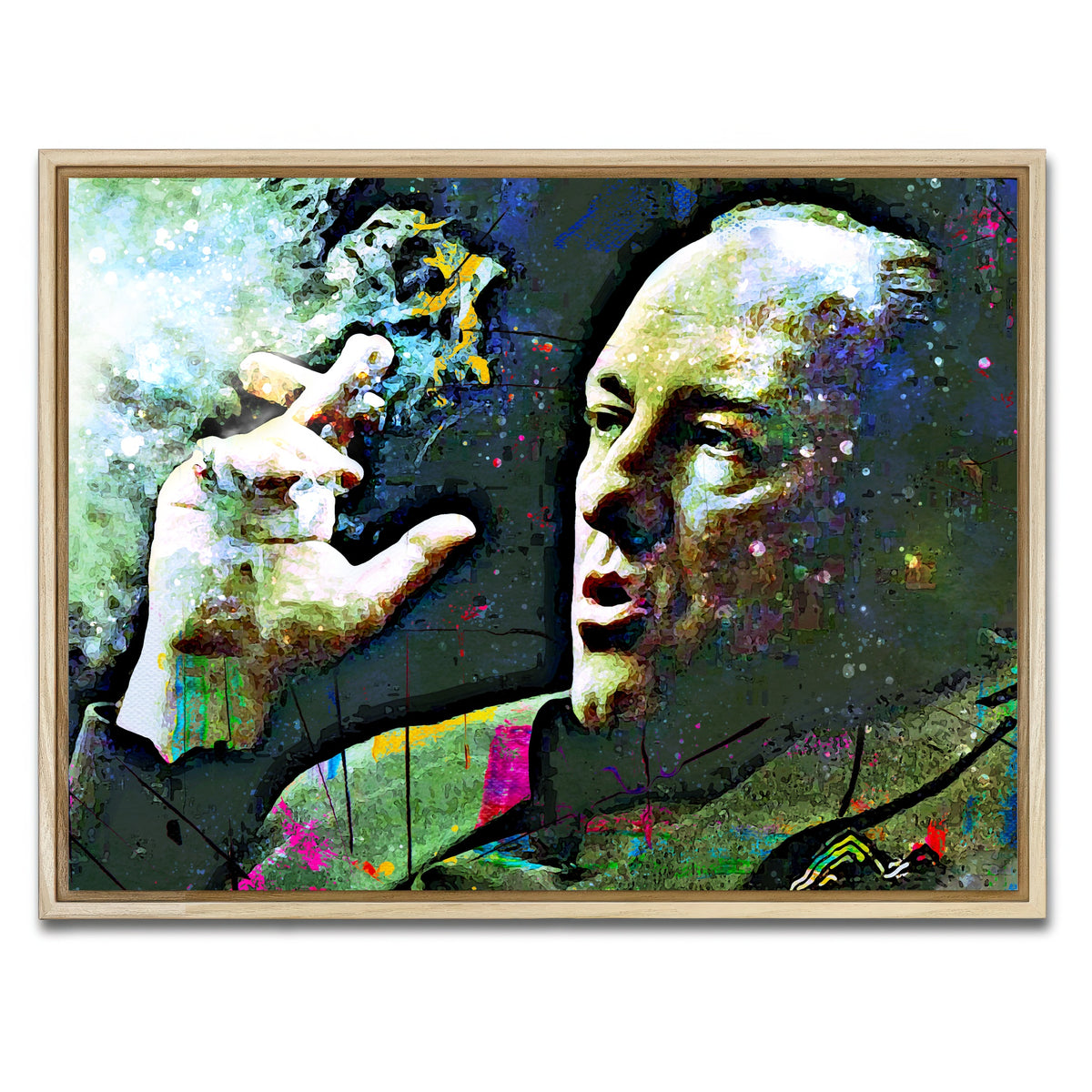 AUTO-MOCKUP WHITE | Tony Soprano | 1 Piece | Natural Frame | group=4x3