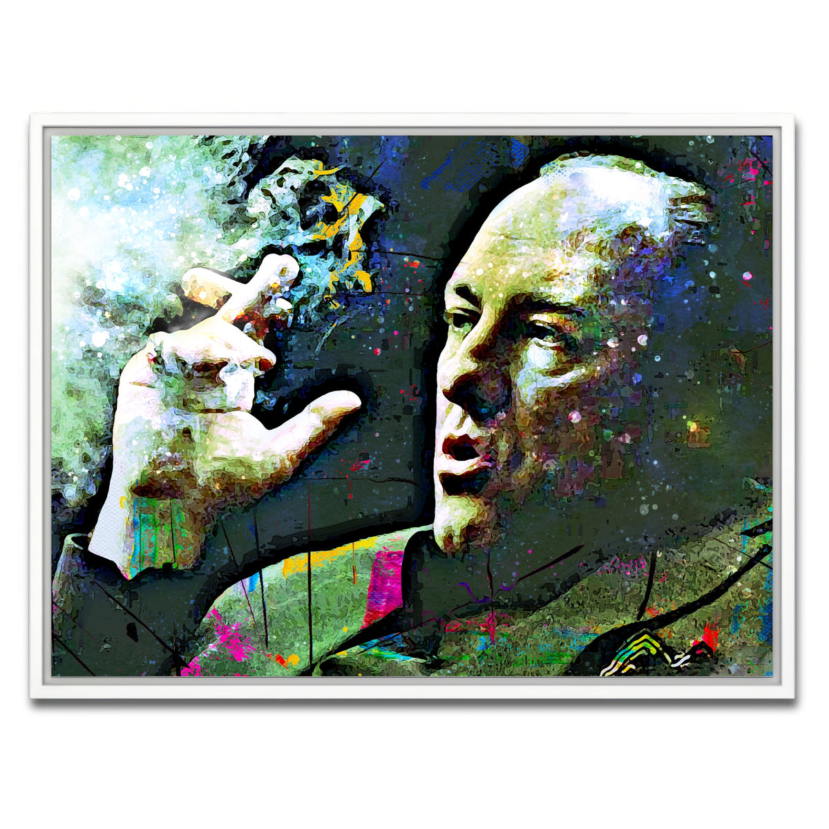 AUTO-MOCKUP WHITE | Tony Soprano | 1 Piece | White Frame | group=4x3