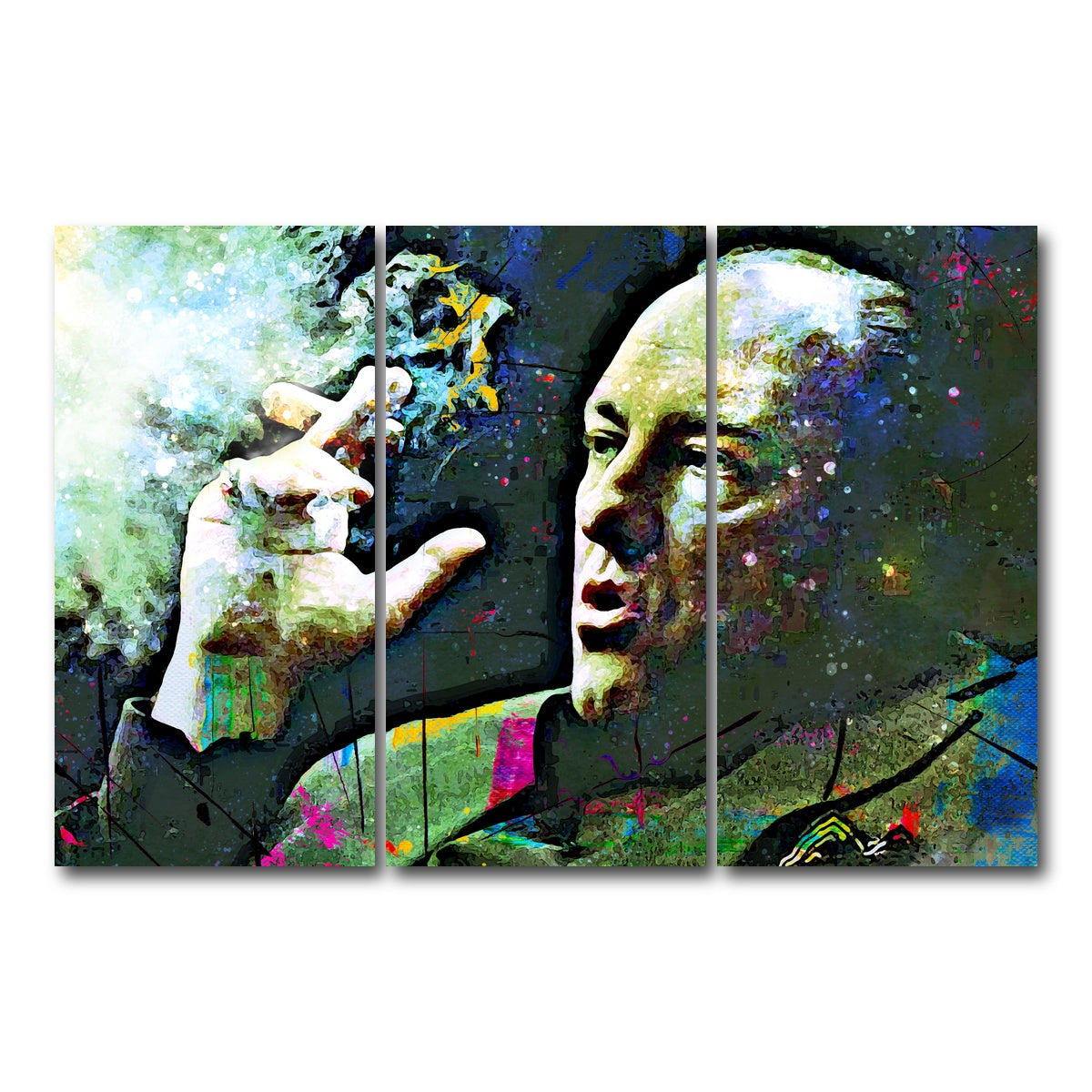 AUTO-MOCKUP WHITE | Tony Soprano | 3 Piece | Gallery Wrapped | group=12x24