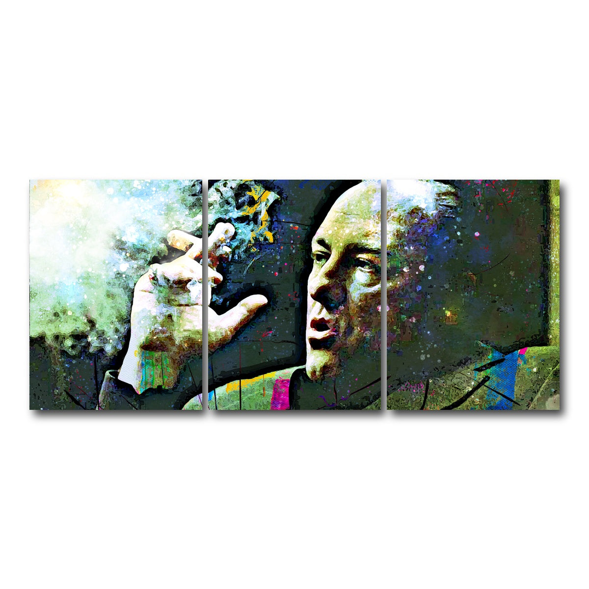 AUTO-MOCKUP WHITE | Tony Soprano | 3 Piece | Gallery Wrapped | group=18x24