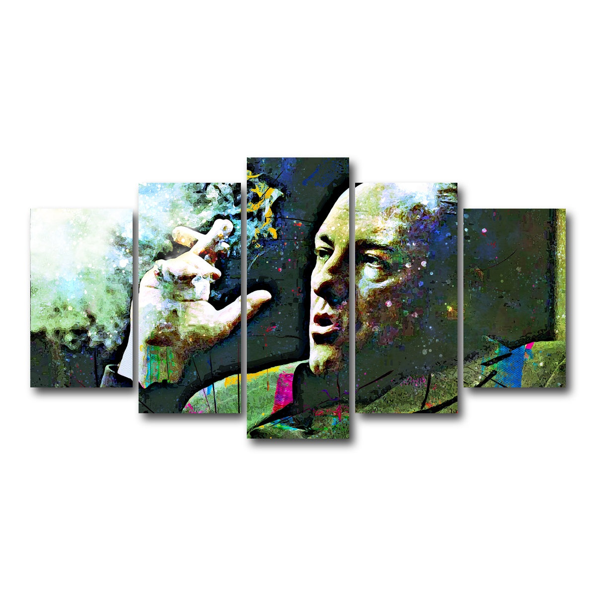 AUTO-MOCKUP WHITE | Tony Soprano | 5 Piece | Gallery Wrapped | group=5_normal