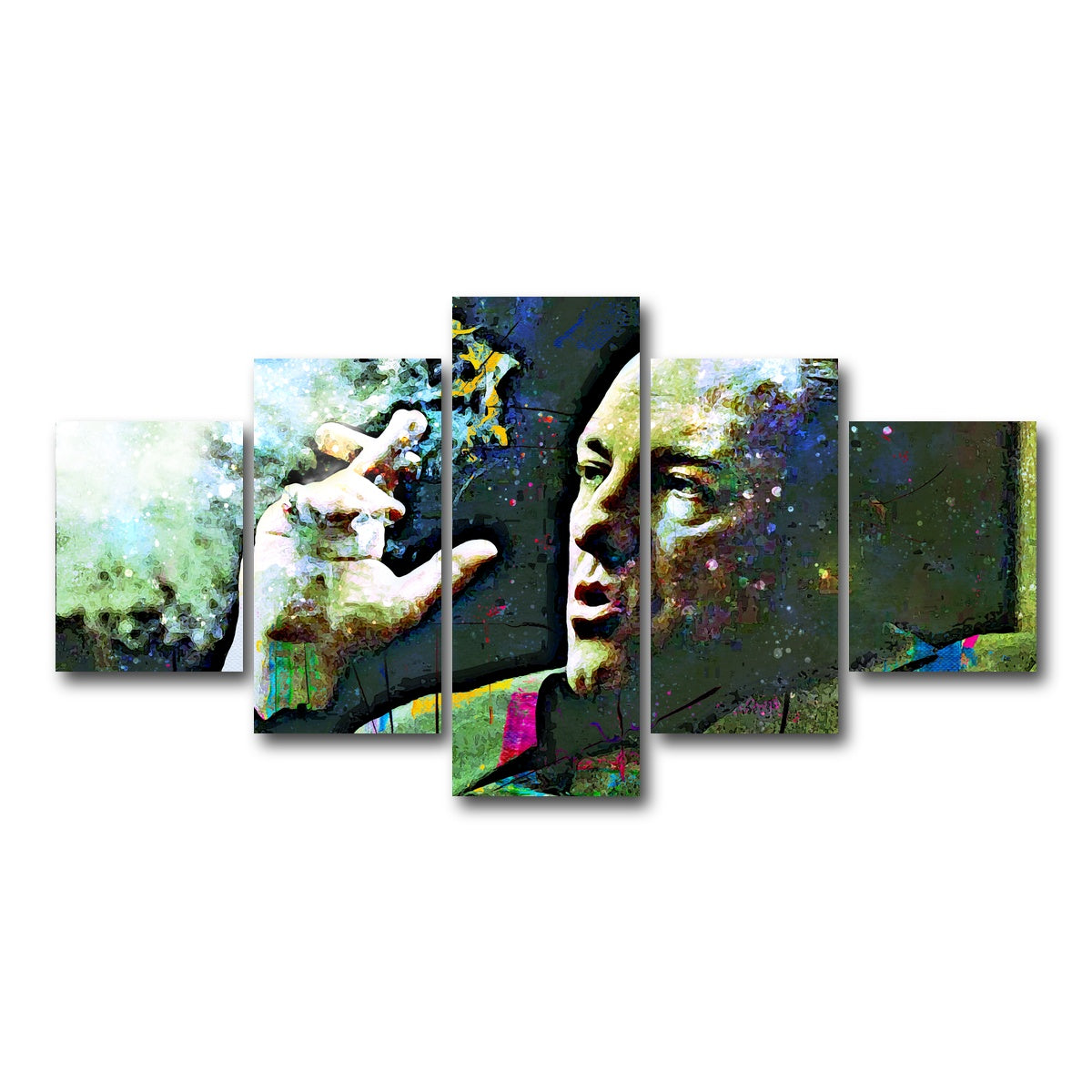 AUTO-MOCKUP WHITE | Tony Soprano | 5 Piece | Gallery Wrapped | group=5_short