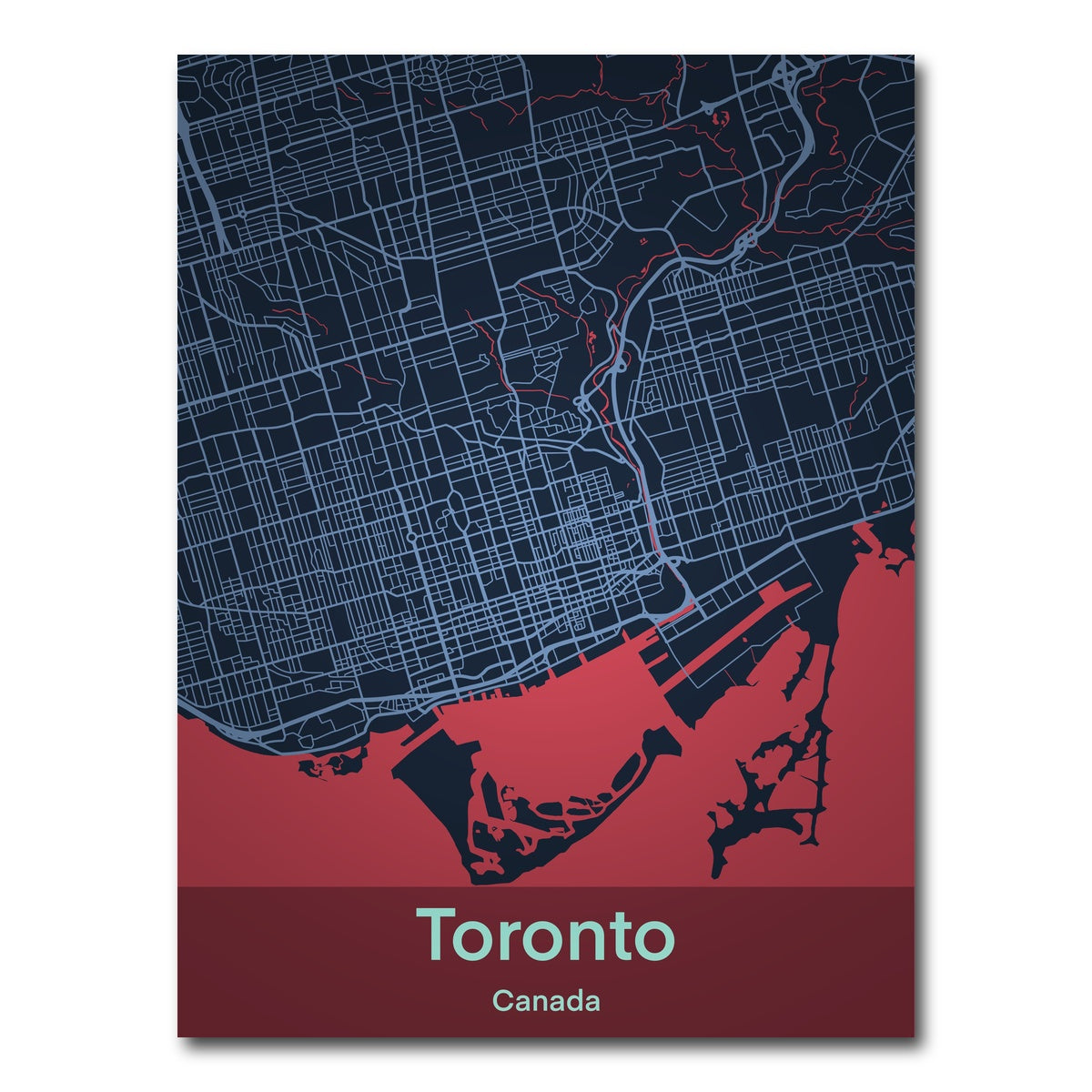 AUTO-MOCKUP WHITE | Toronto | 1 Piece | Gallery Wrap Canvas | group=3x4