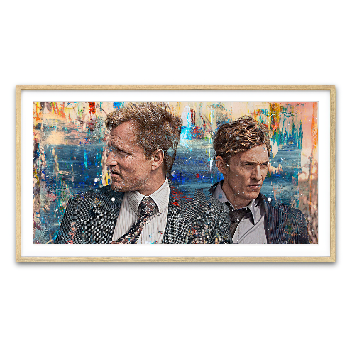 Framed Print 2x1 Natural