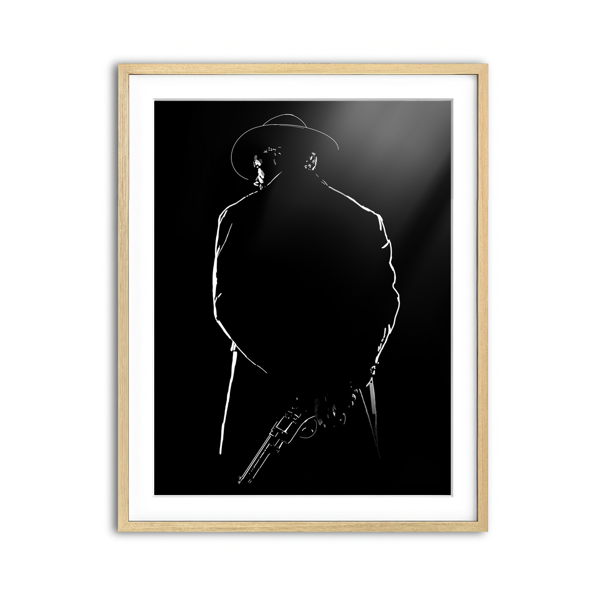 Framed Print 3x4 Natural