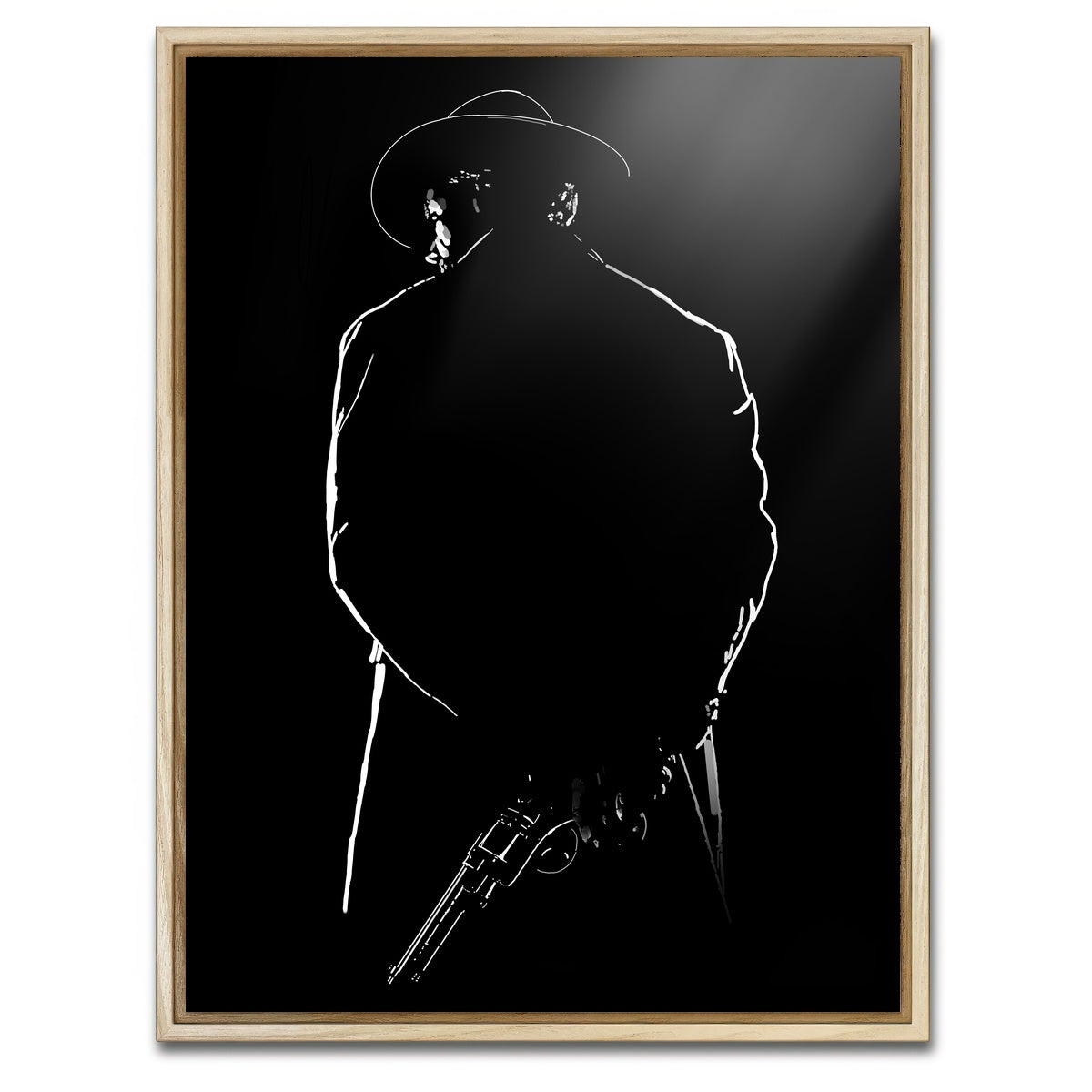 AUTO-MOCKUP WHITE | Unforgiven | 1 Piece | Natural Framed Canvas | group=3x4