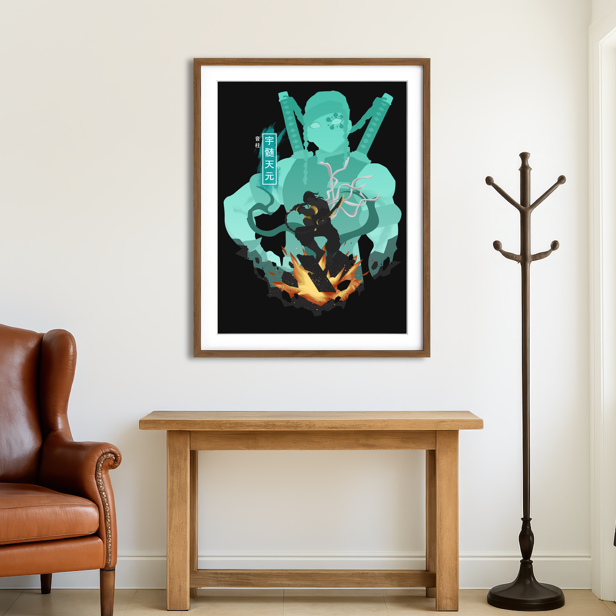 AUTO-MOCKUP ROOM | Uzui Tengen Wall Art