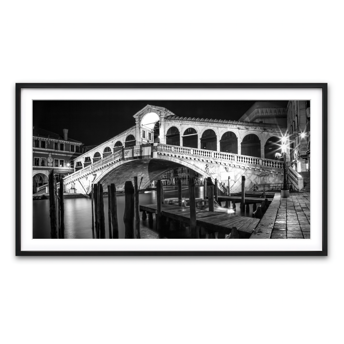 Framed Print 2x1 Black
